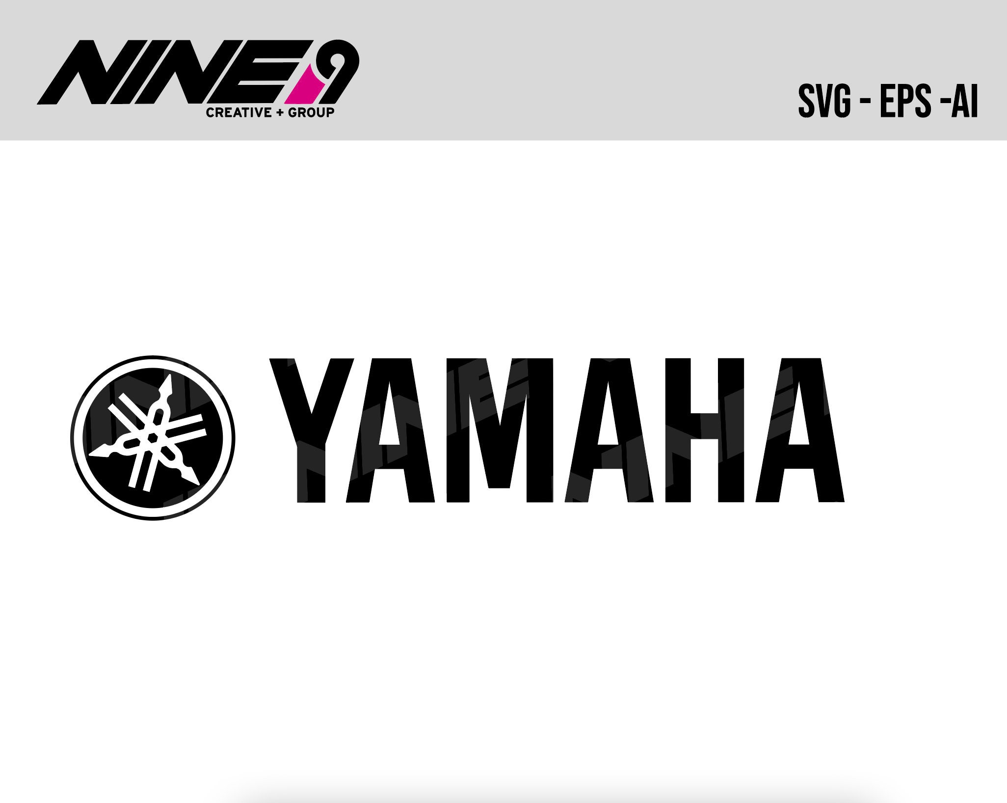 Yamaha logo vector for sale  