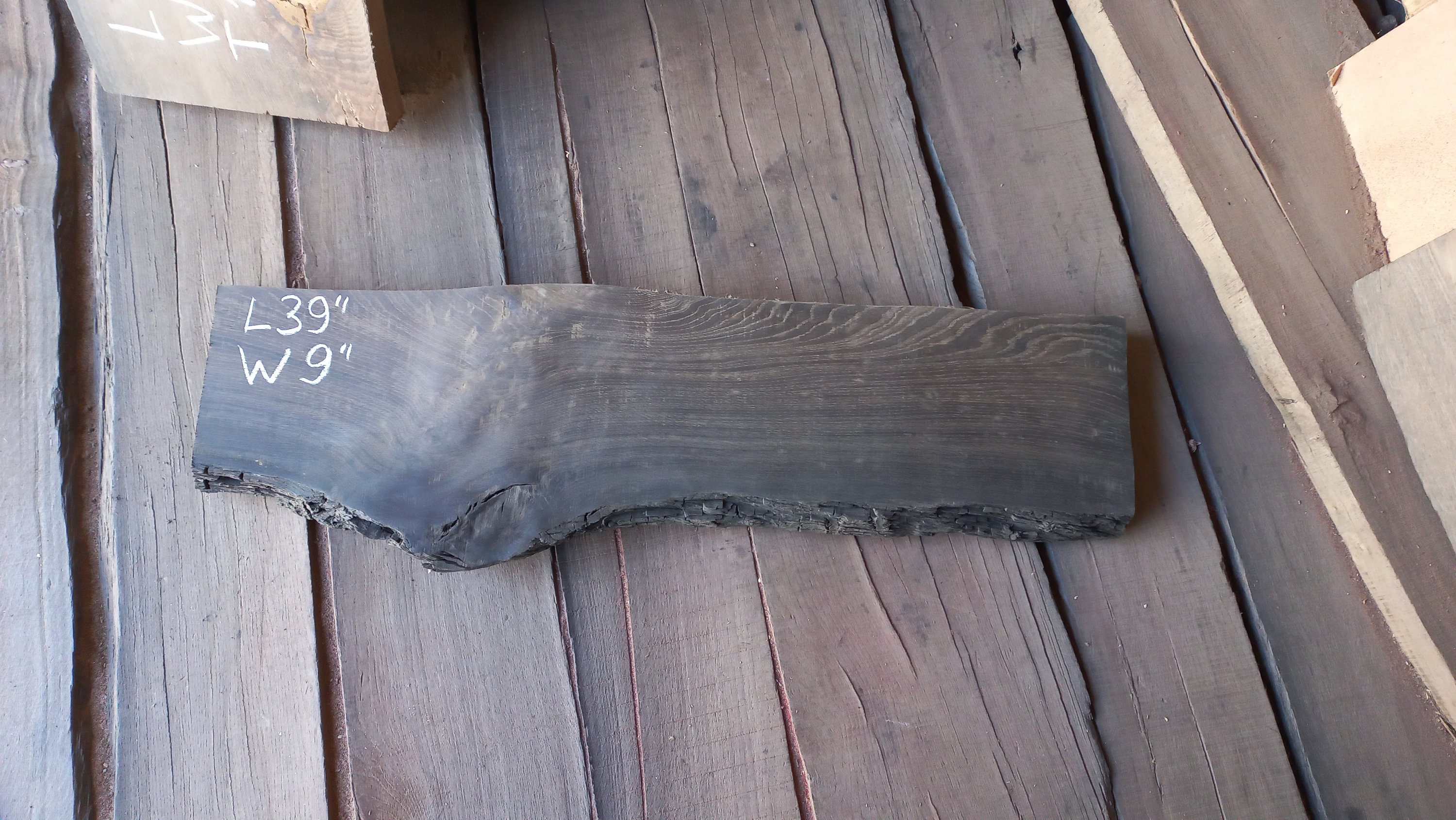 Inches live edge for sale  