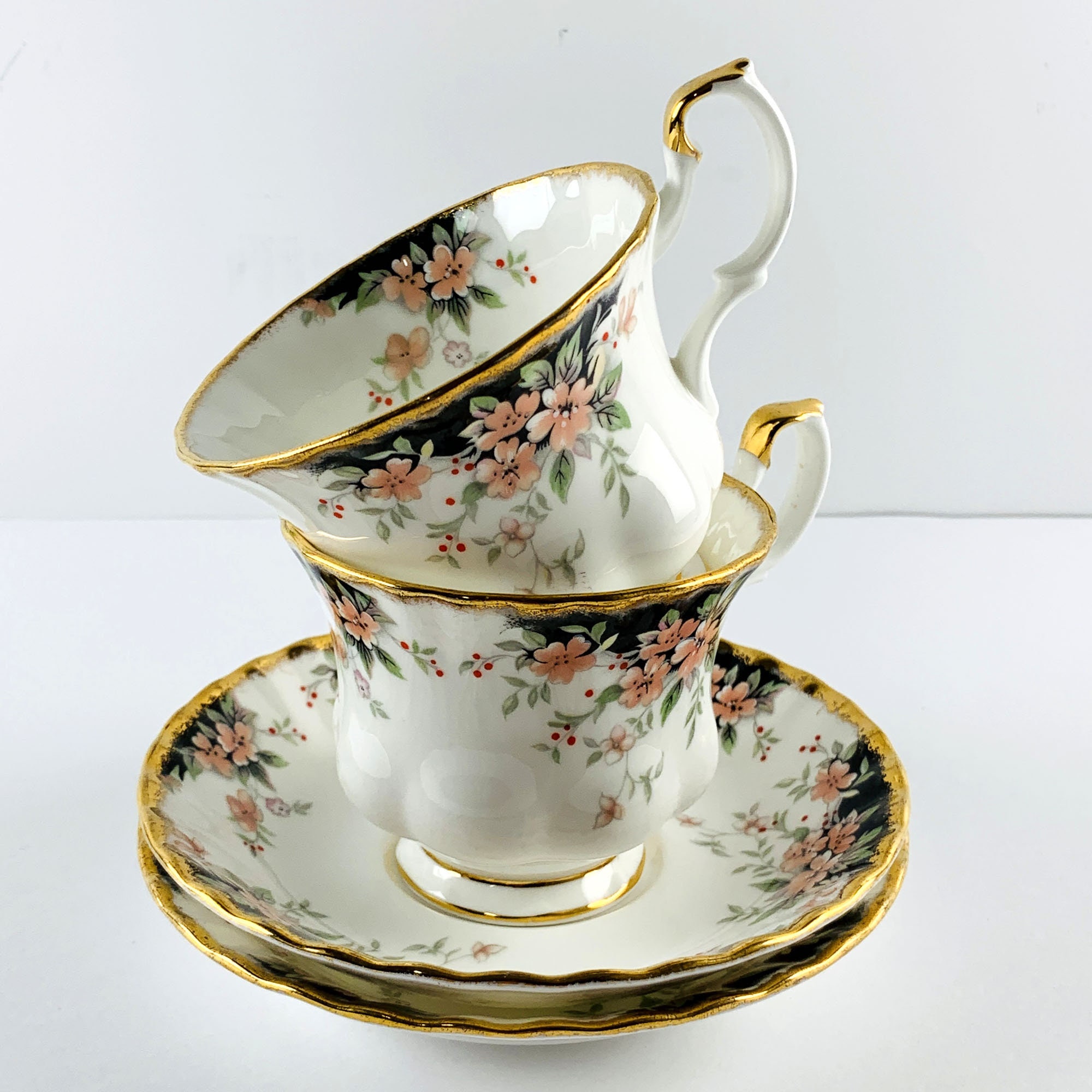Porcelain teacups and for sale  
