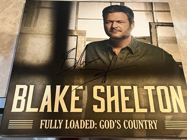 Blake shelton signed for sale  