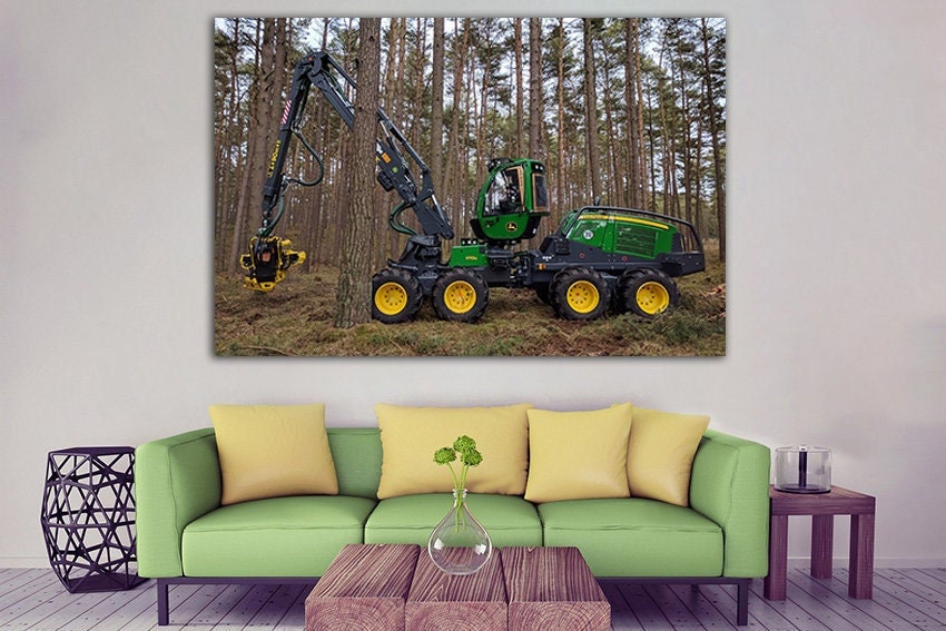 Logging tractor canvas for sale  