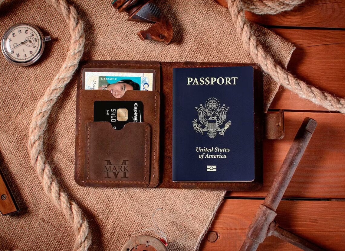 Passport cover personalized for sale  