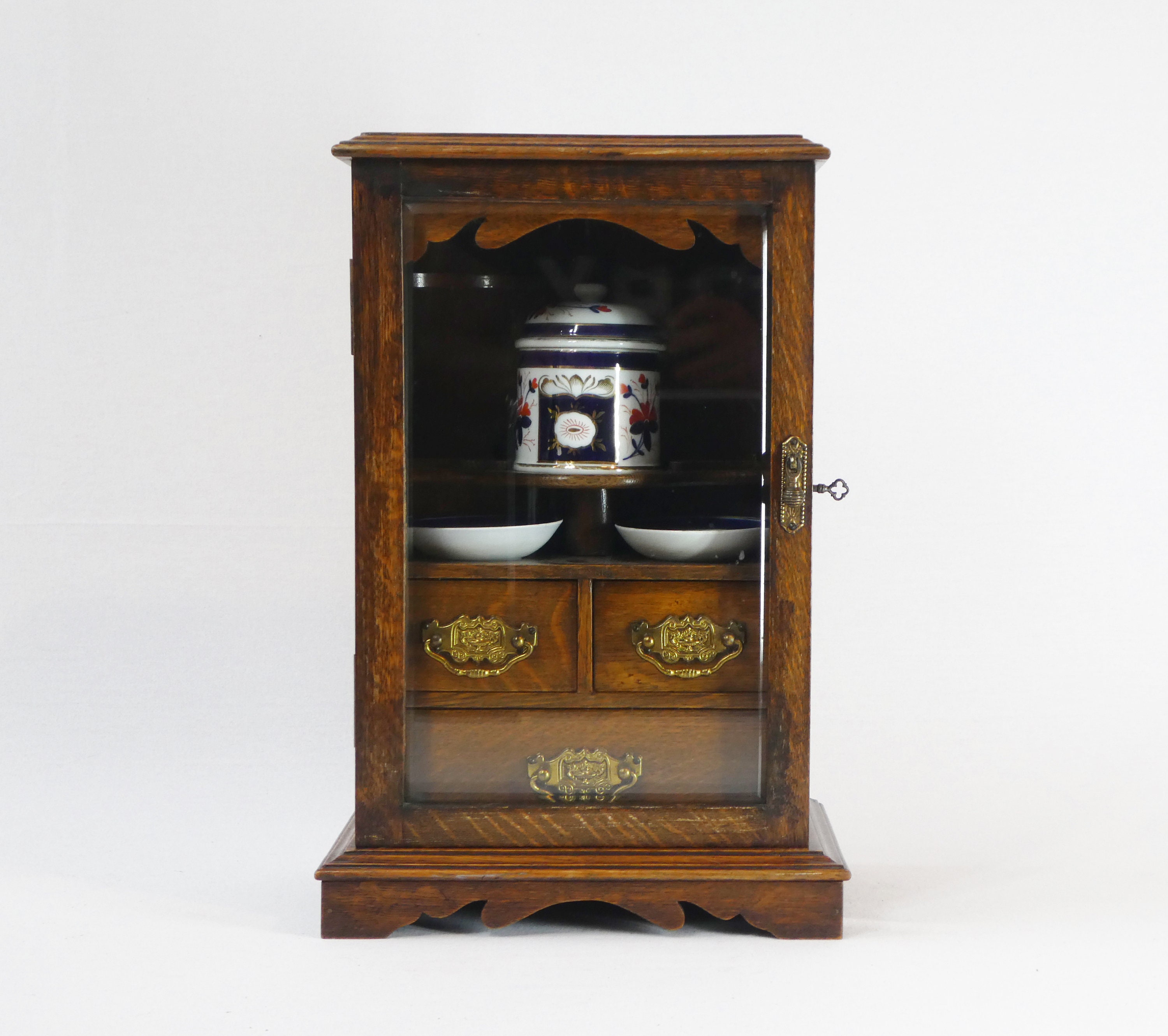 Antique wooden humidor for sale  