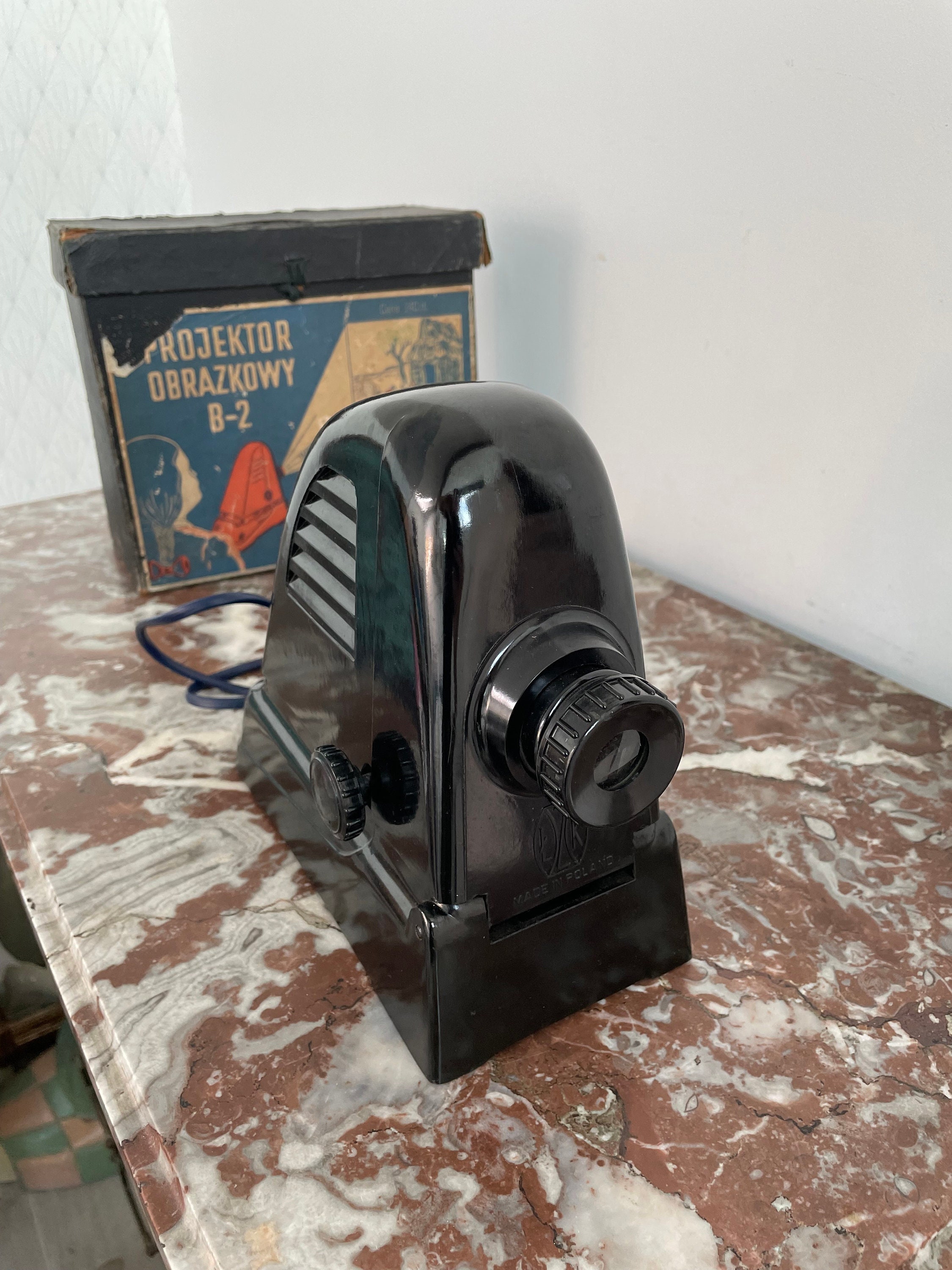 Vintage polish projector for sale  