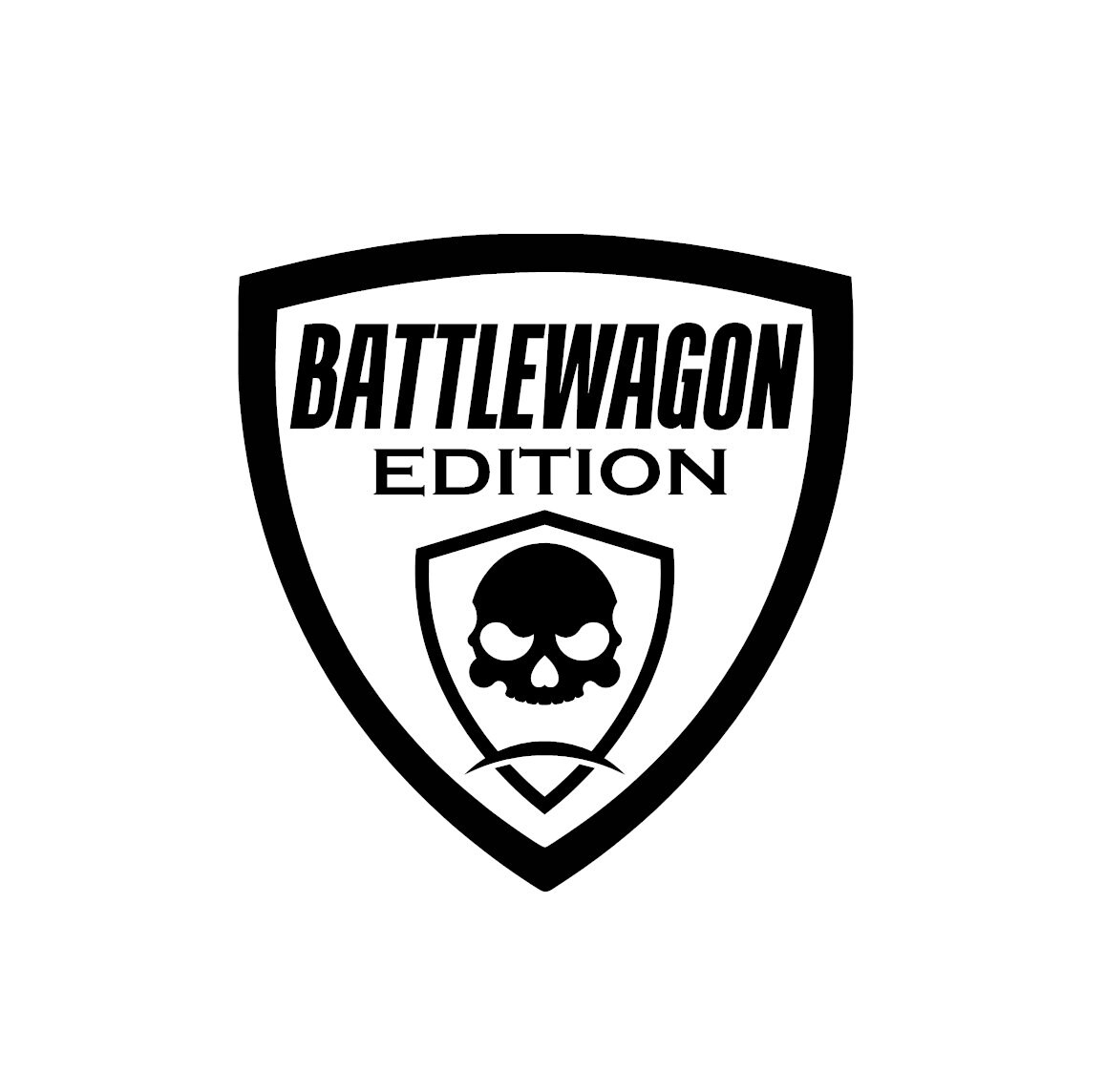 Battlewagon edition decal for sale  