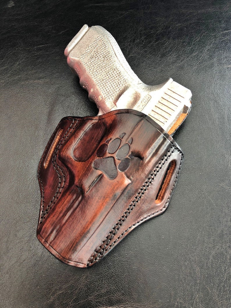 Handmade leather holster for sale  