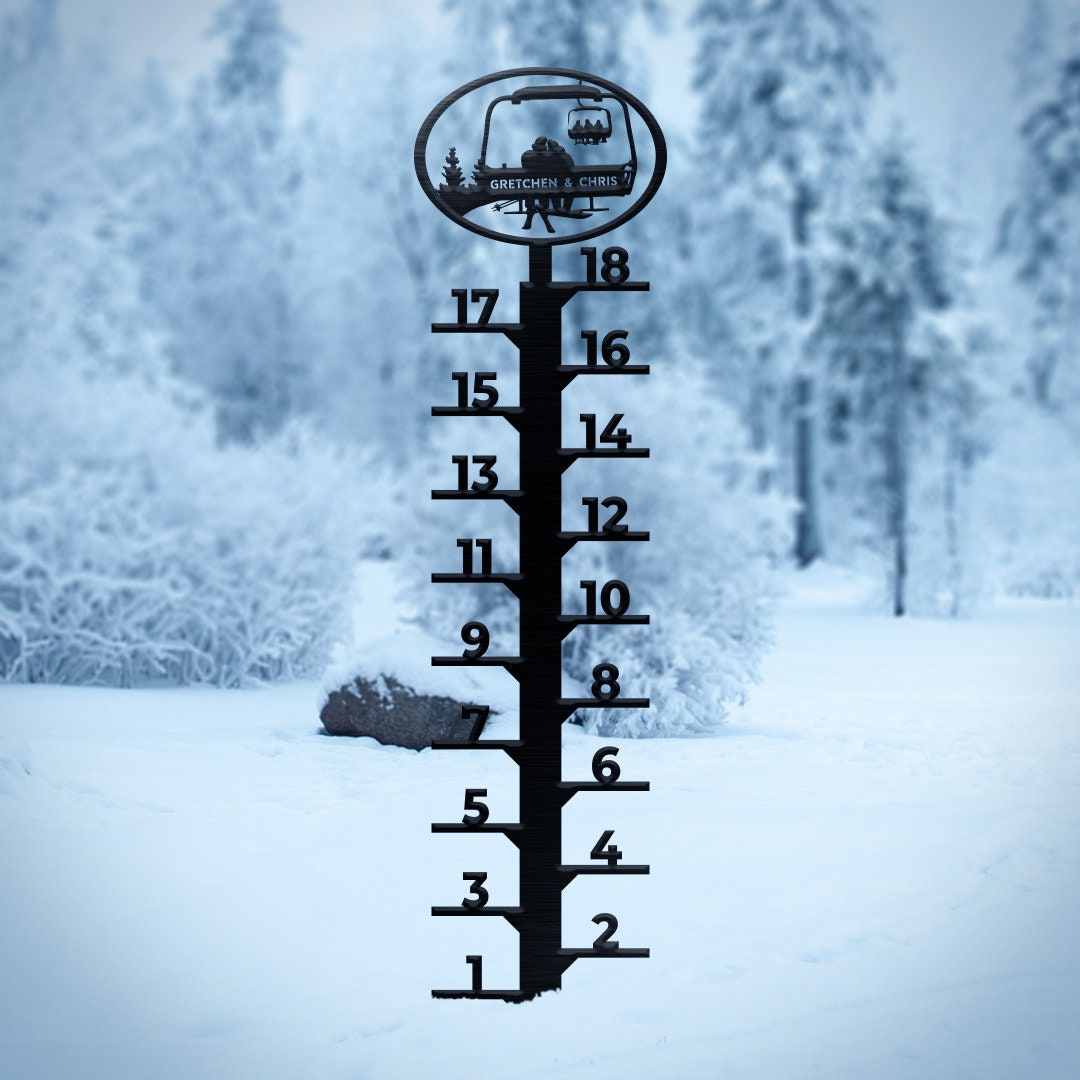 Personalized chairlift snow for sale  
