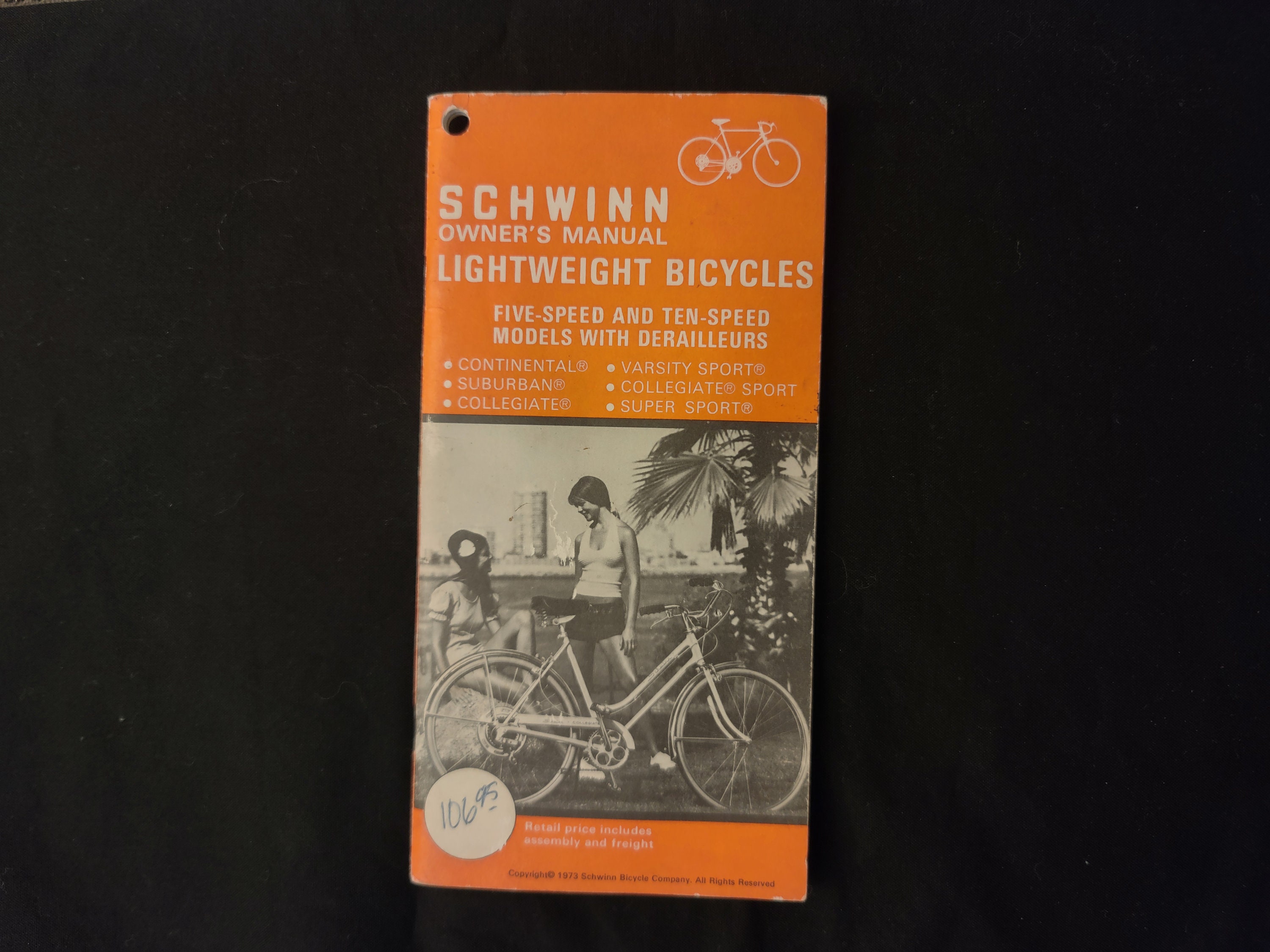 Schwinn owner manual for sale  