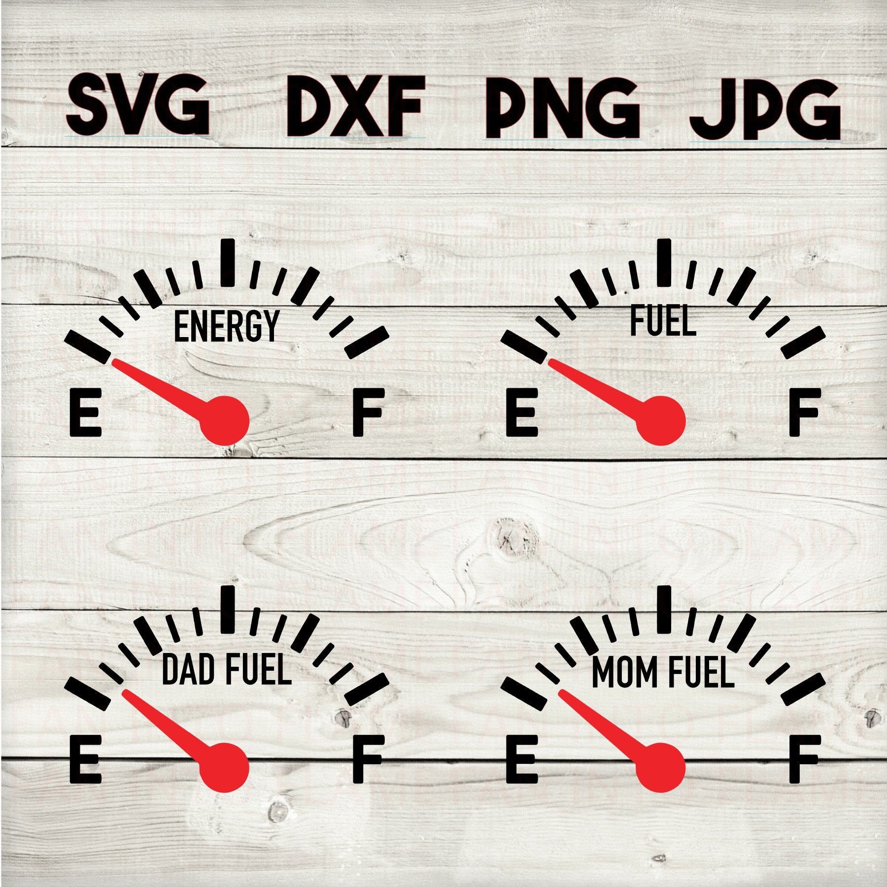 Fuel gauge svg for sale  