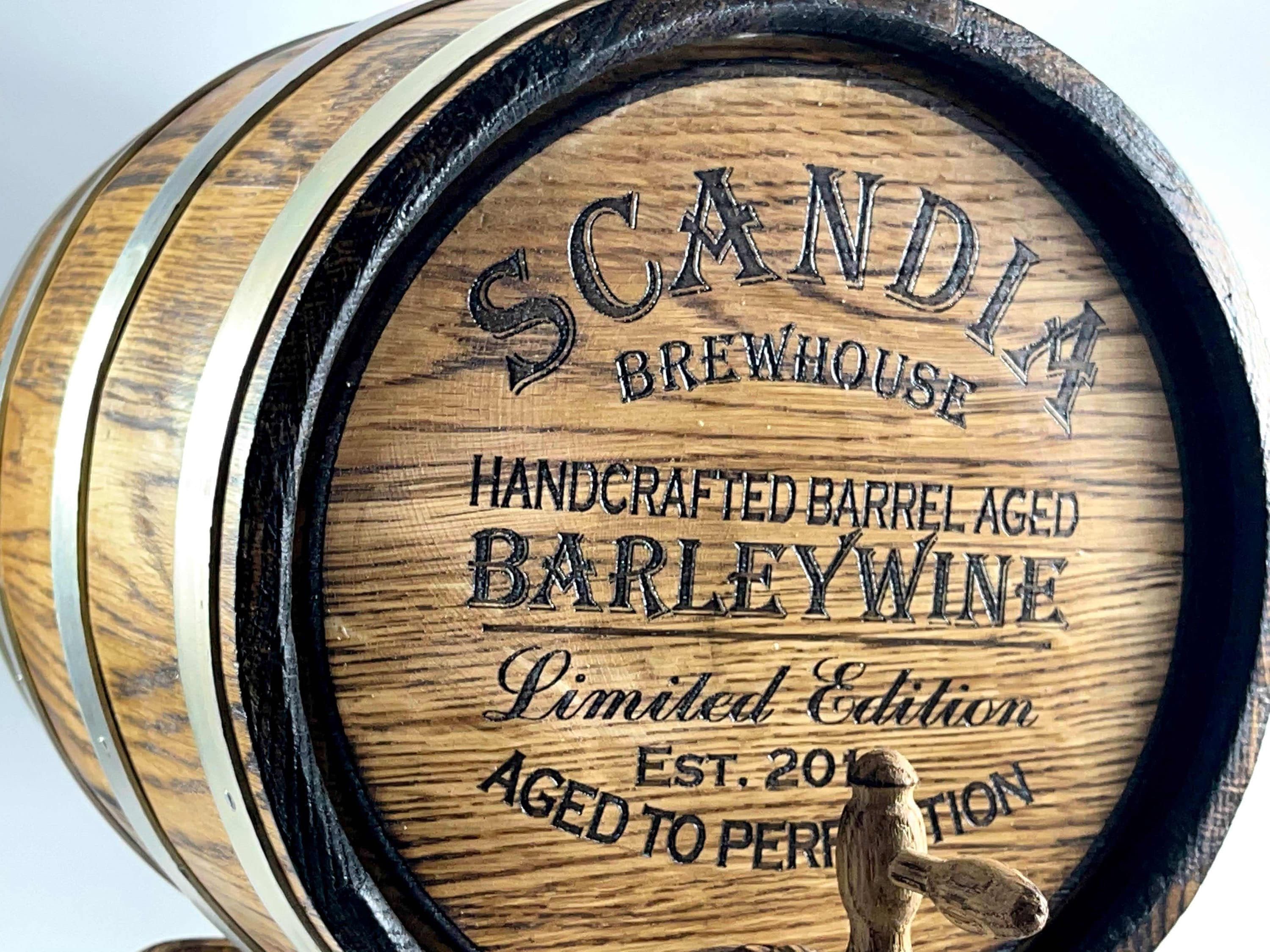 Personalized whiskey barrel for sale  