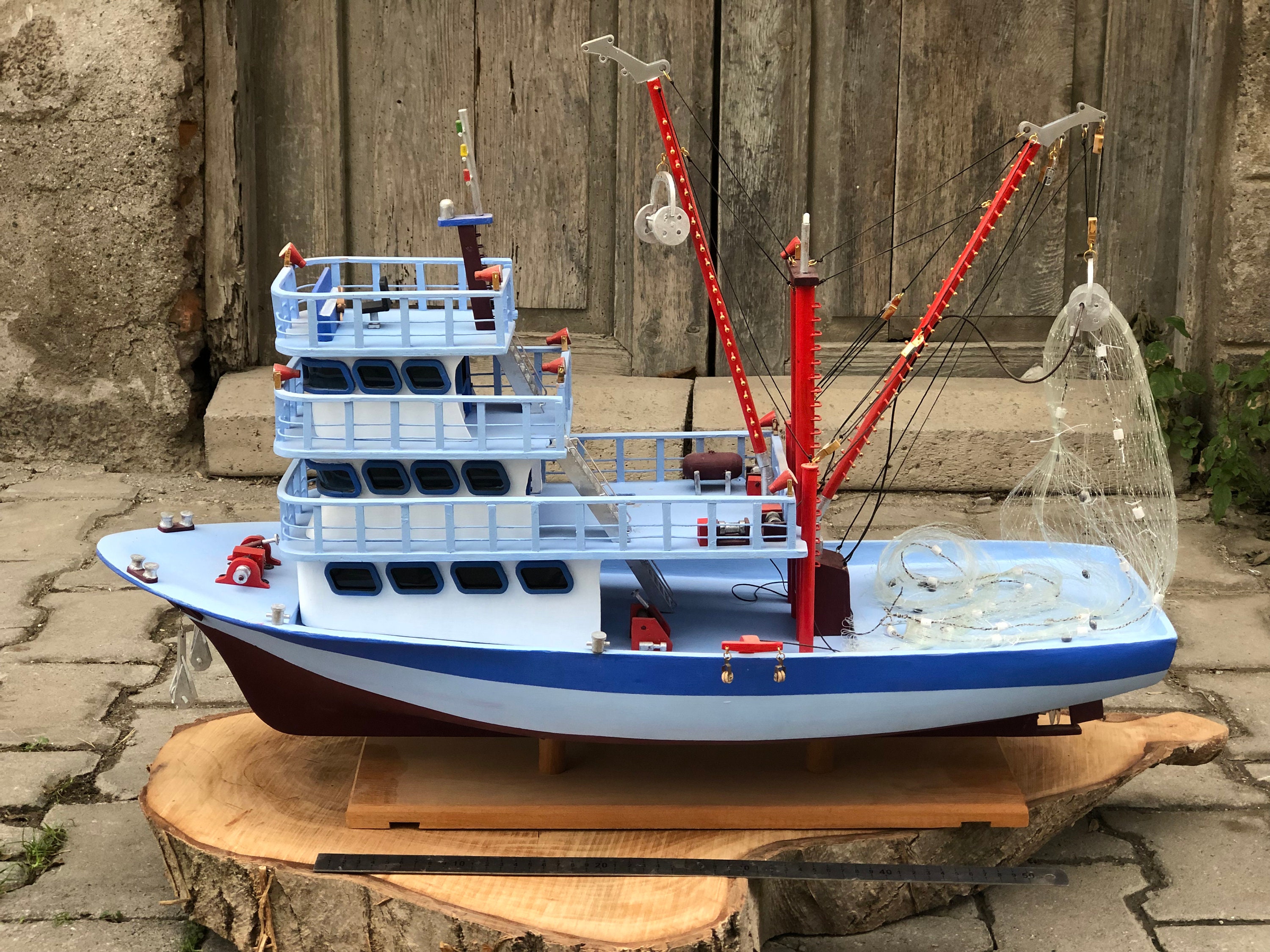 Trawler boat model for sale  