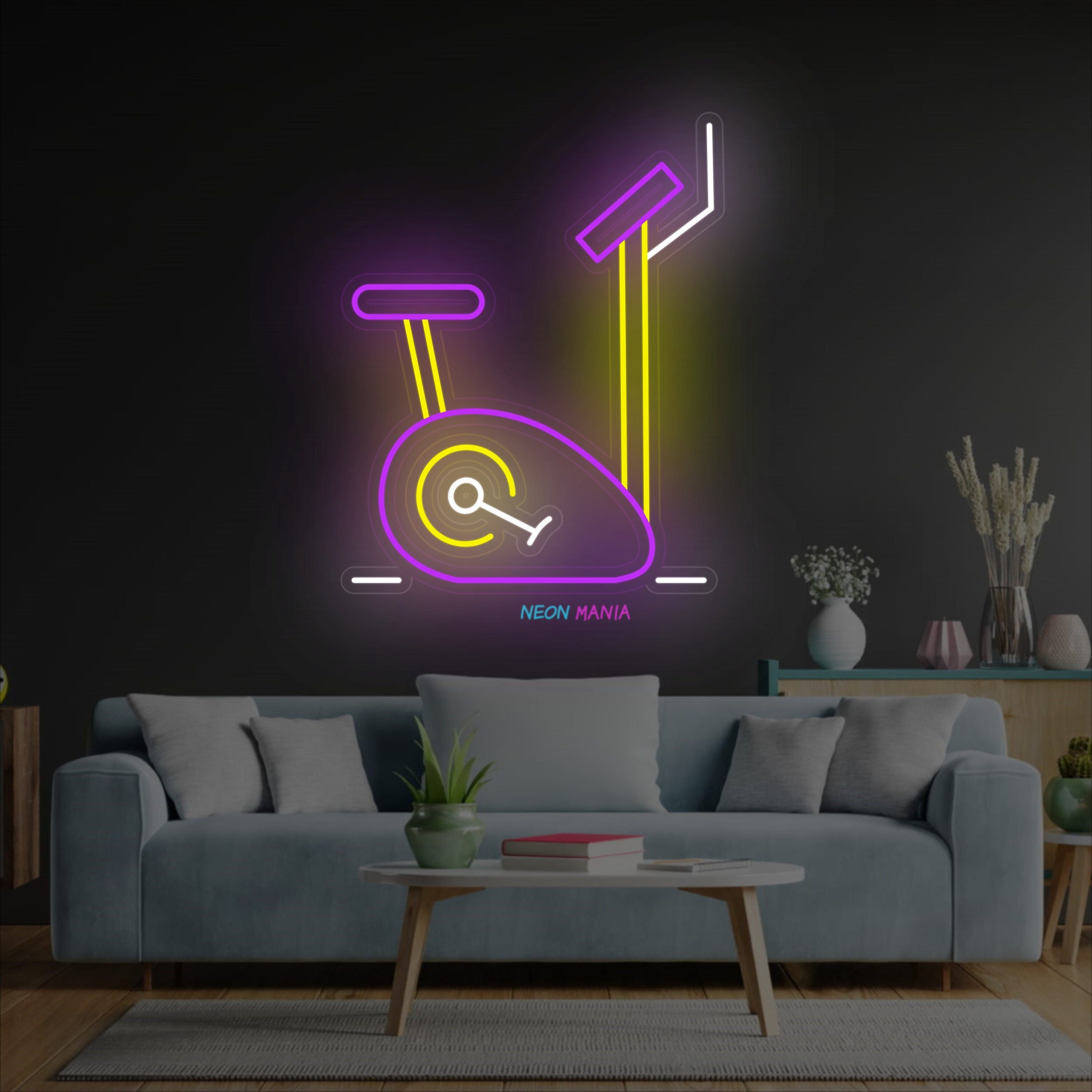 Exercise bike neon for sale  