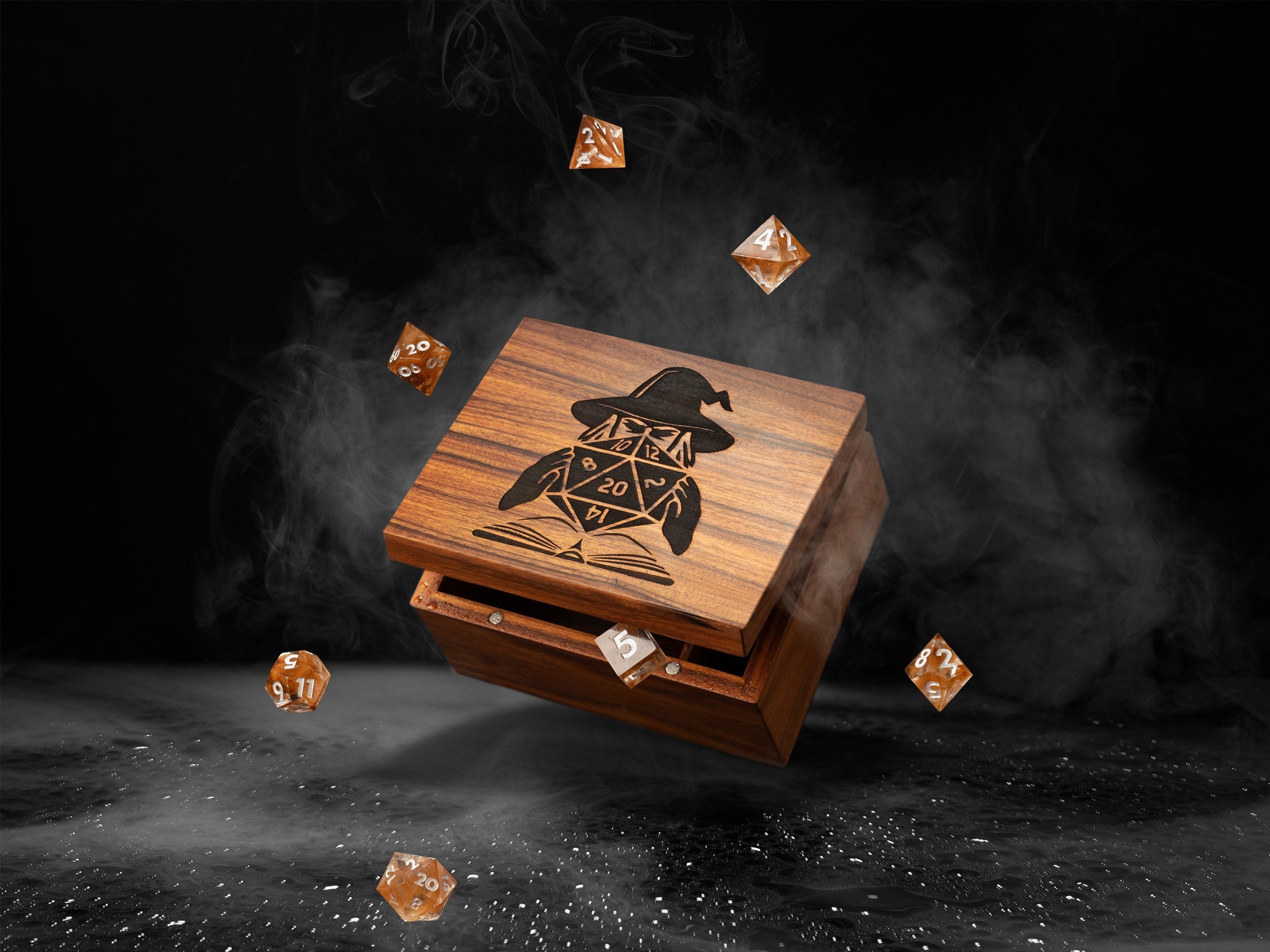 Wood dice box for sale  