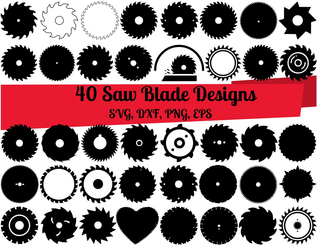 Saw blade svg for sale  