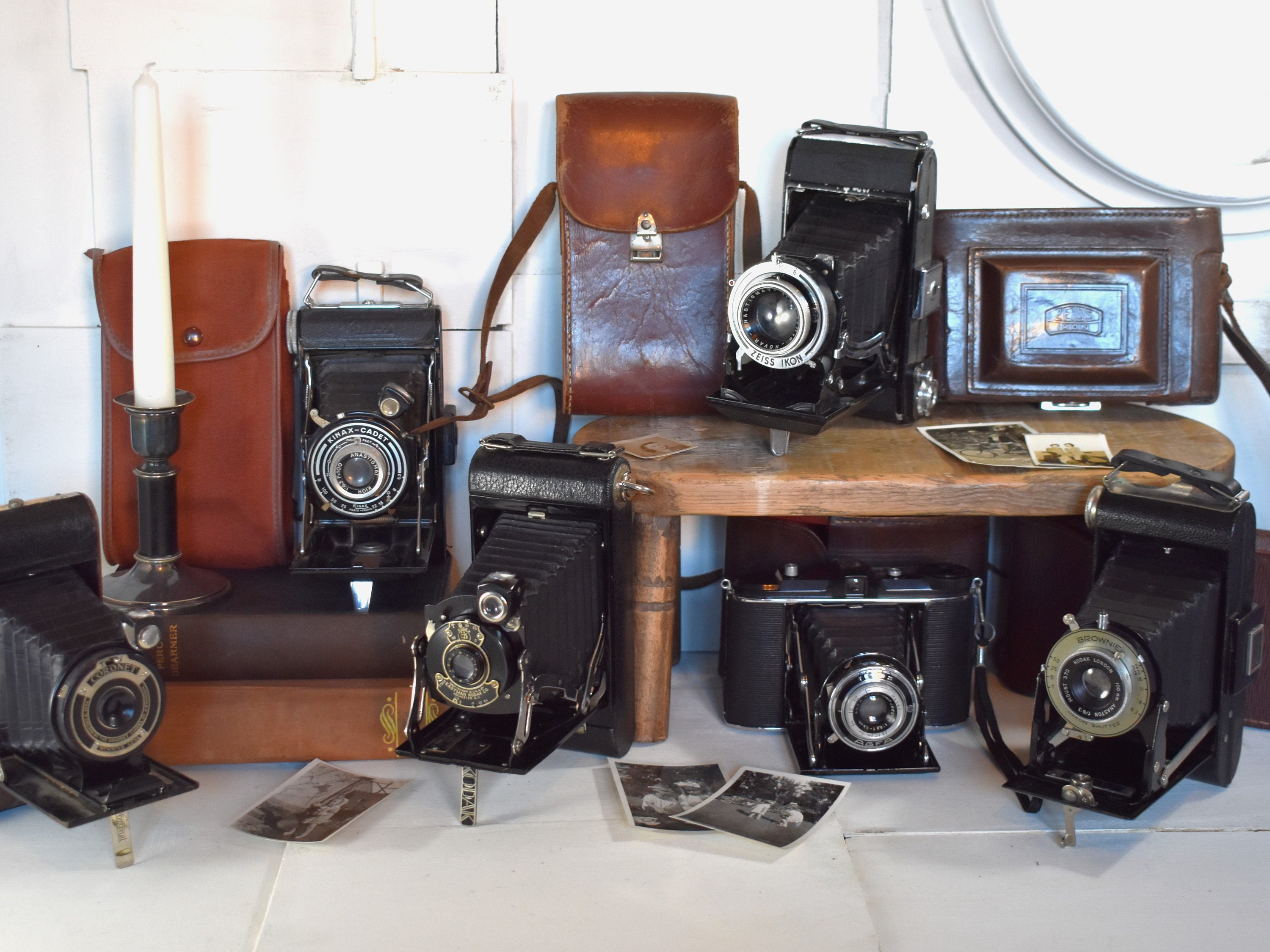 Vintage folding camera. for sale  