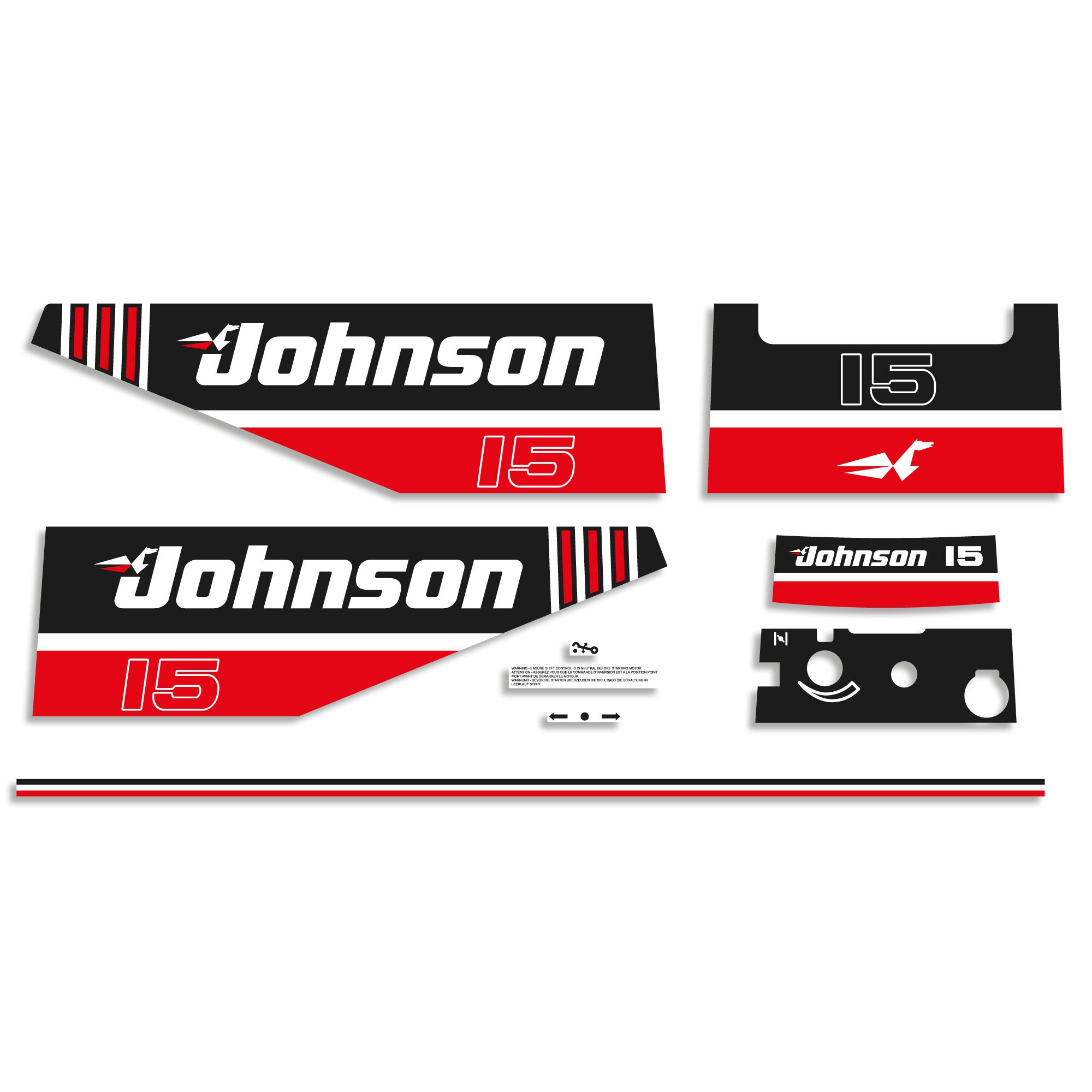 Johnson 15hp two for sale  