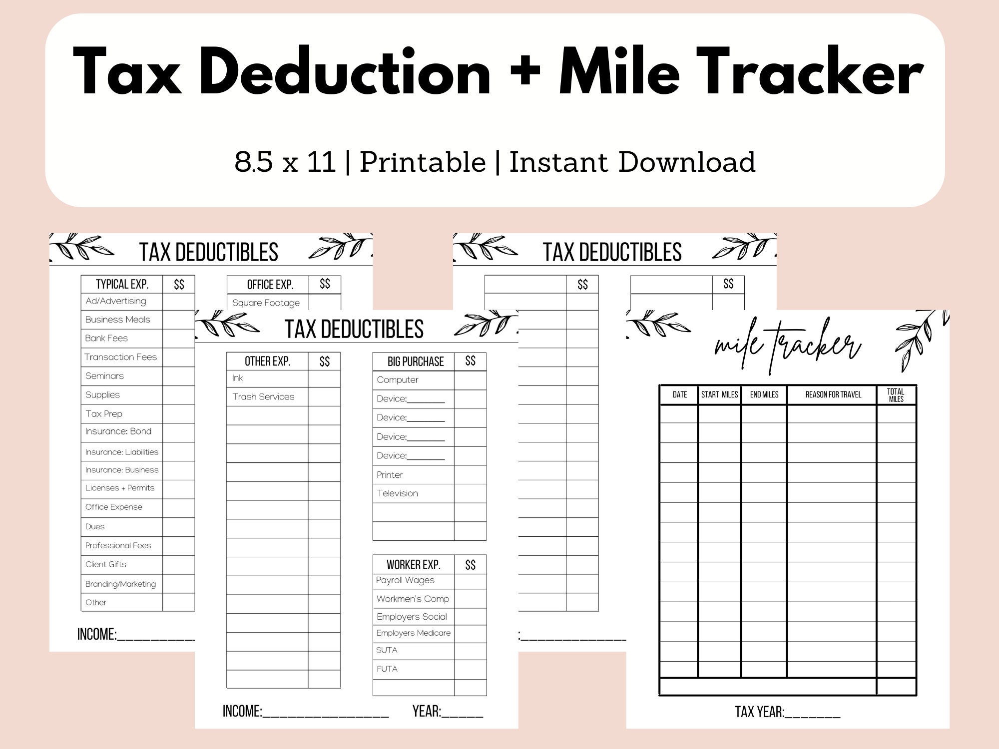 Business tax deductible for sale  