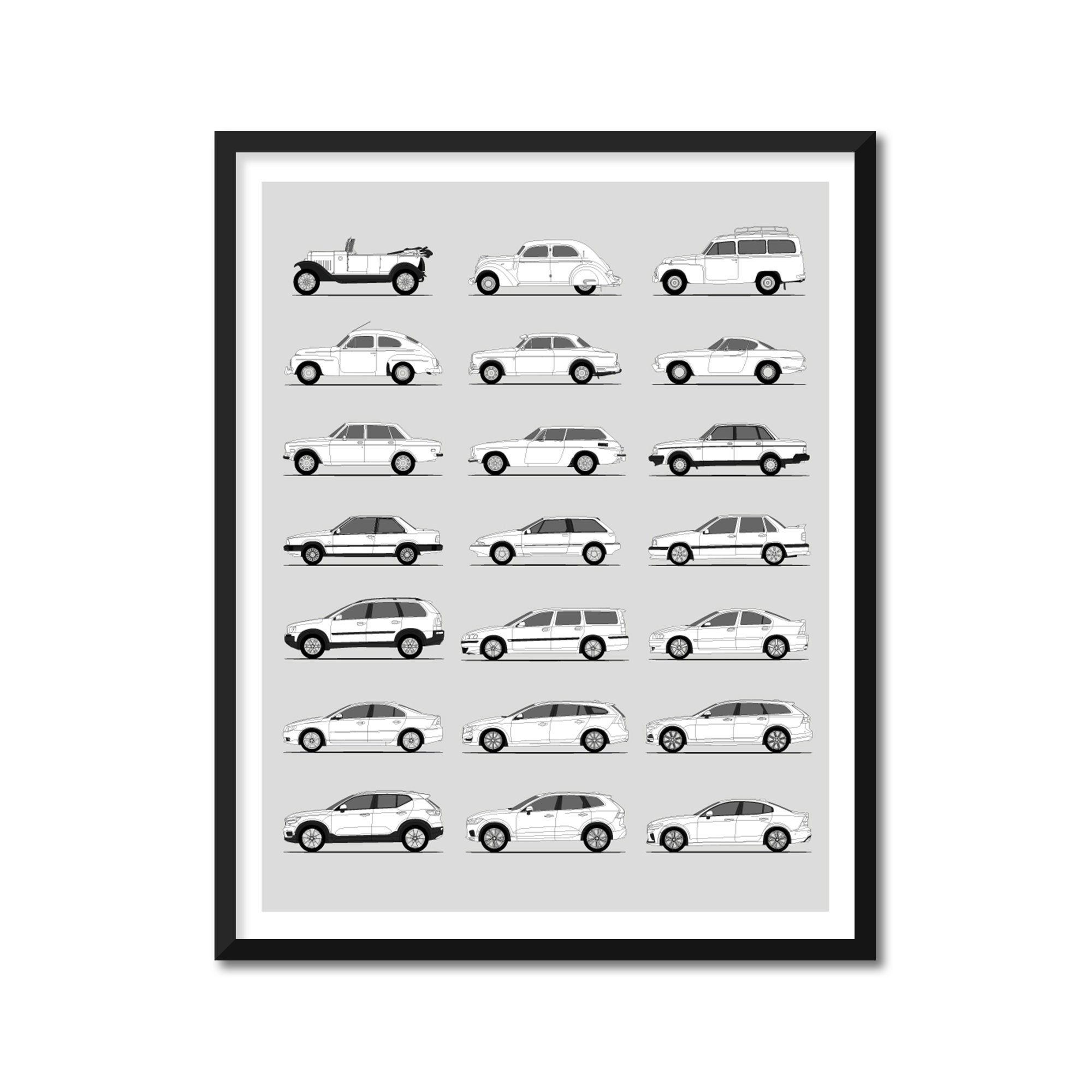 Volvo inspired poster for sale  