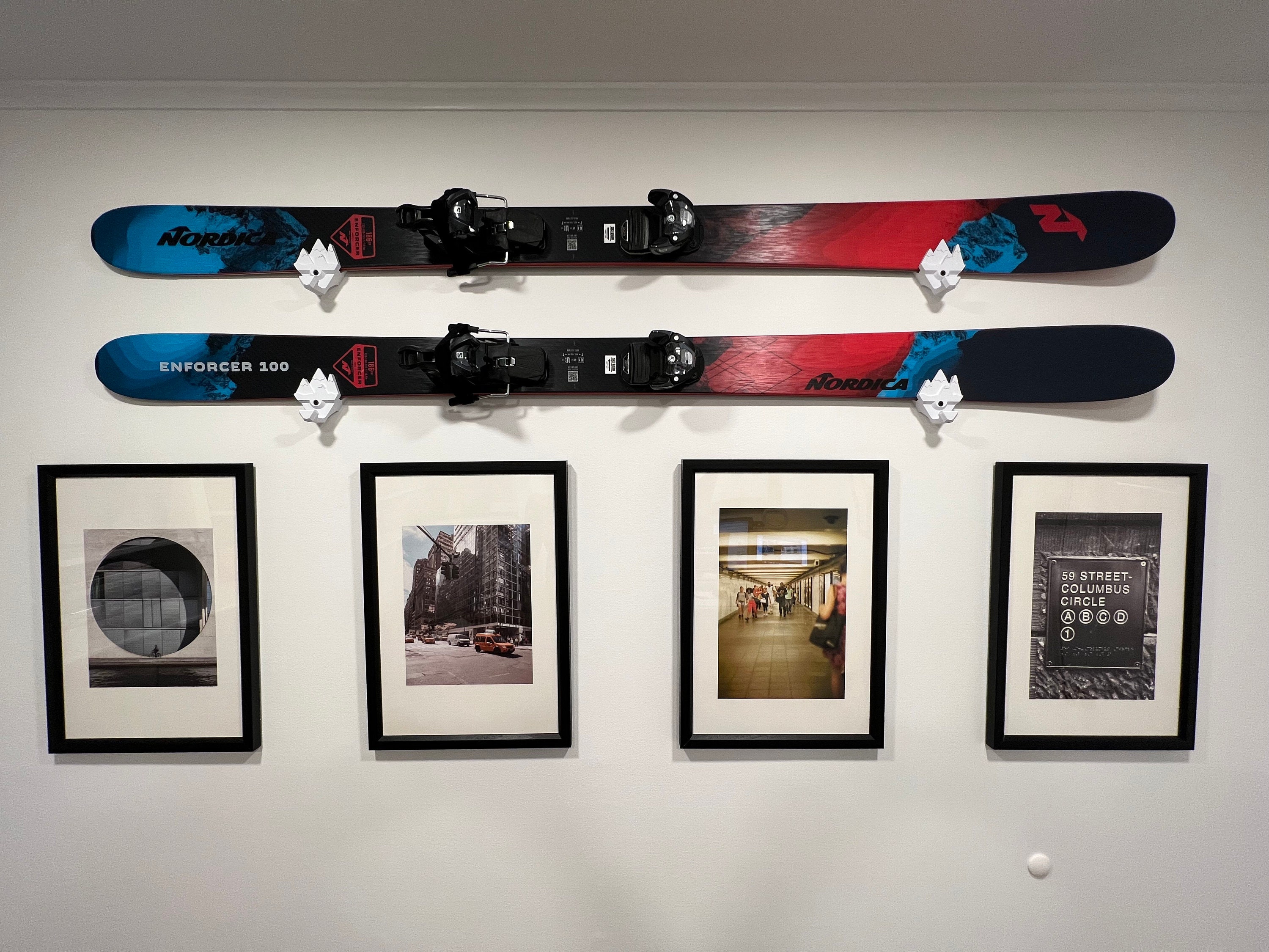 Snow skis wall for sale  