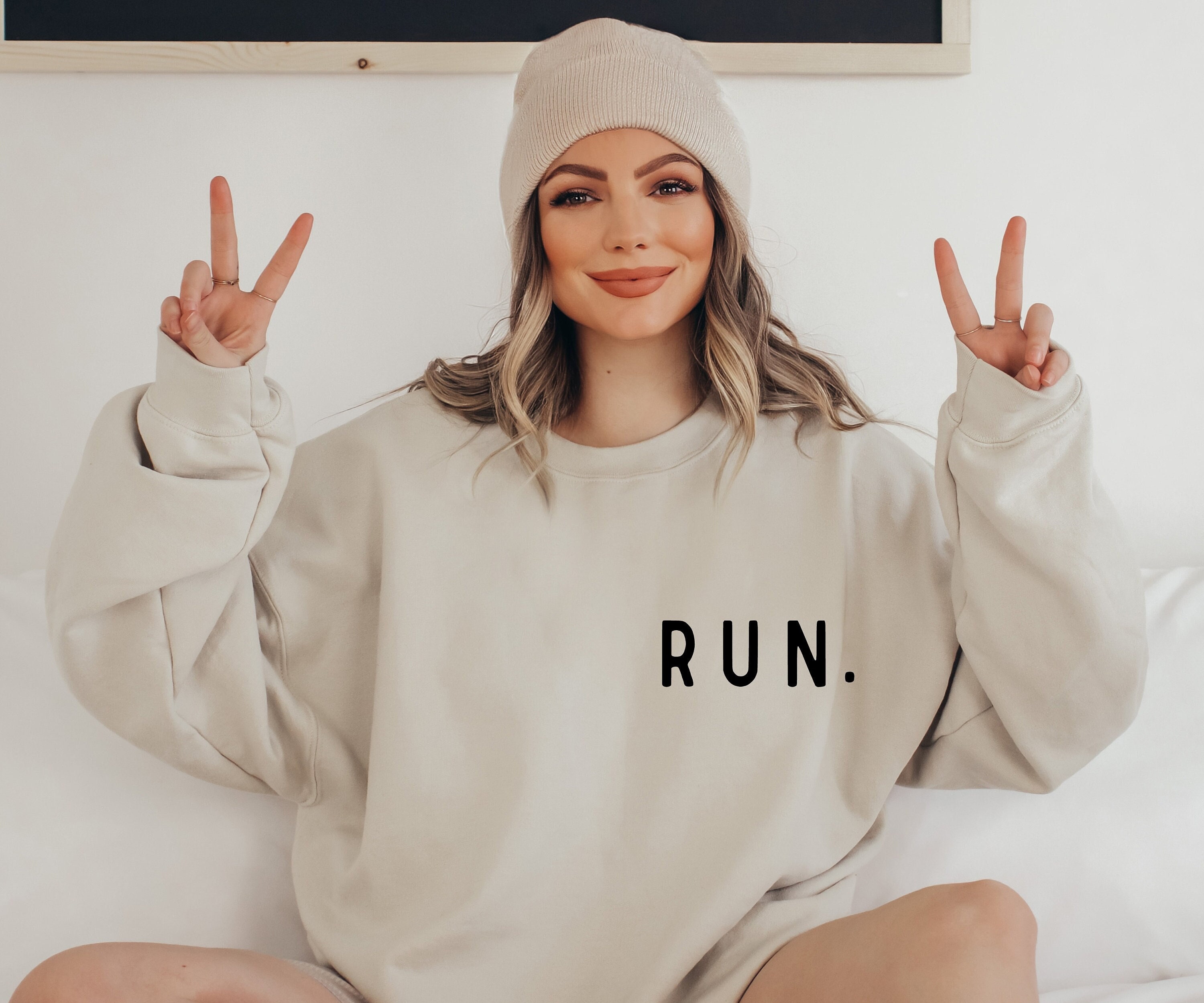 Run sweatshirt minimalist for sale  