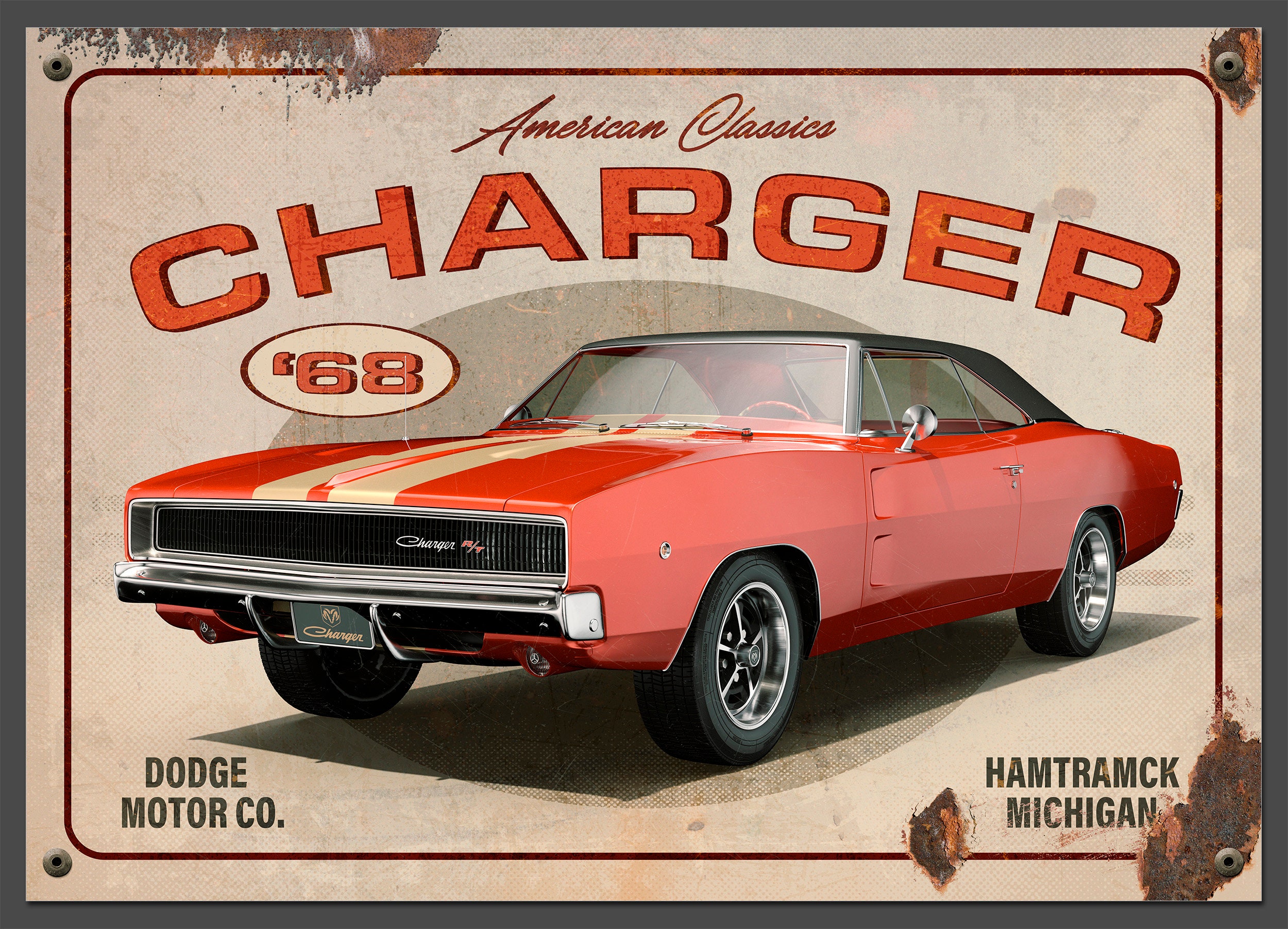1968 dodge charger for sale  