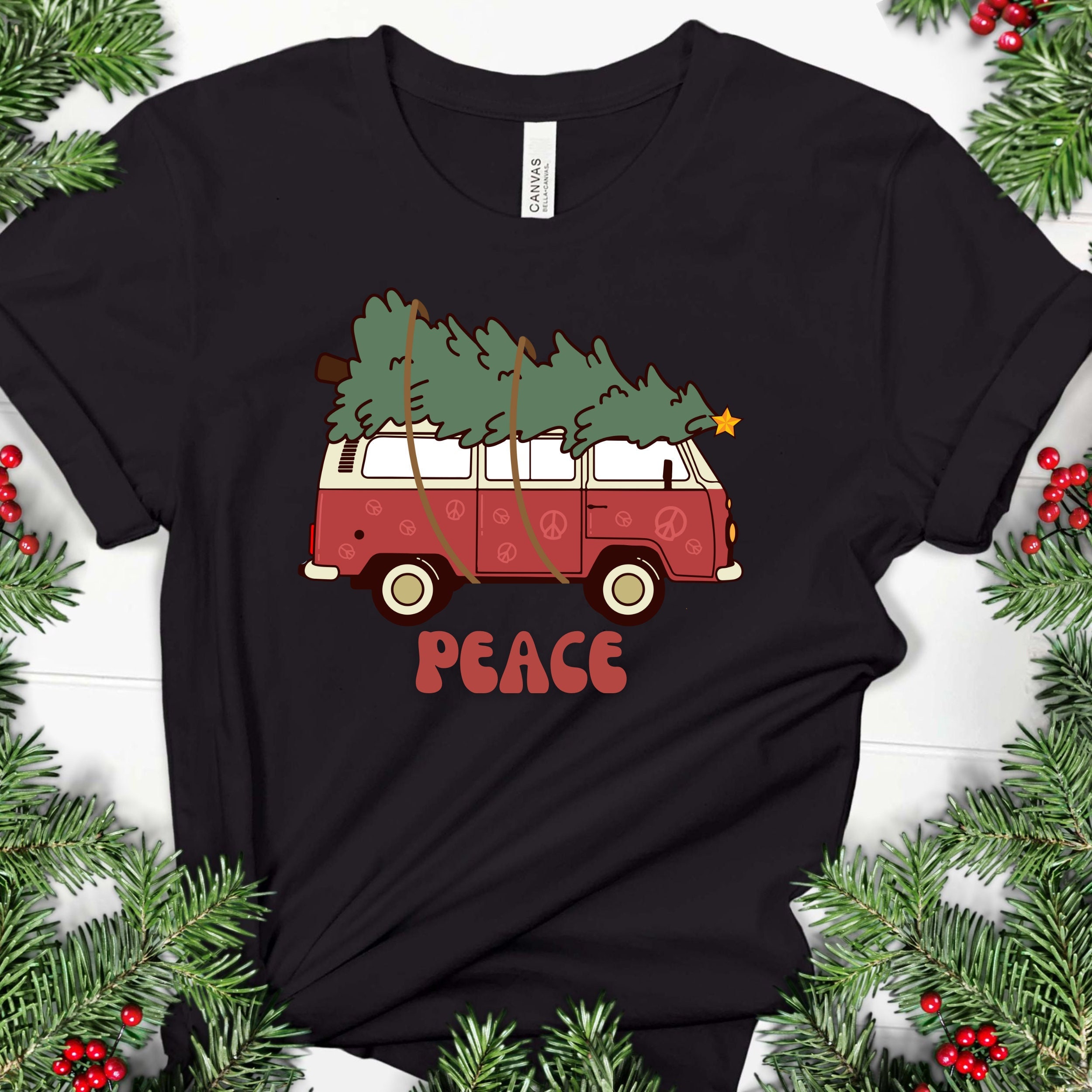 Christmas hippie shirt for sale  
