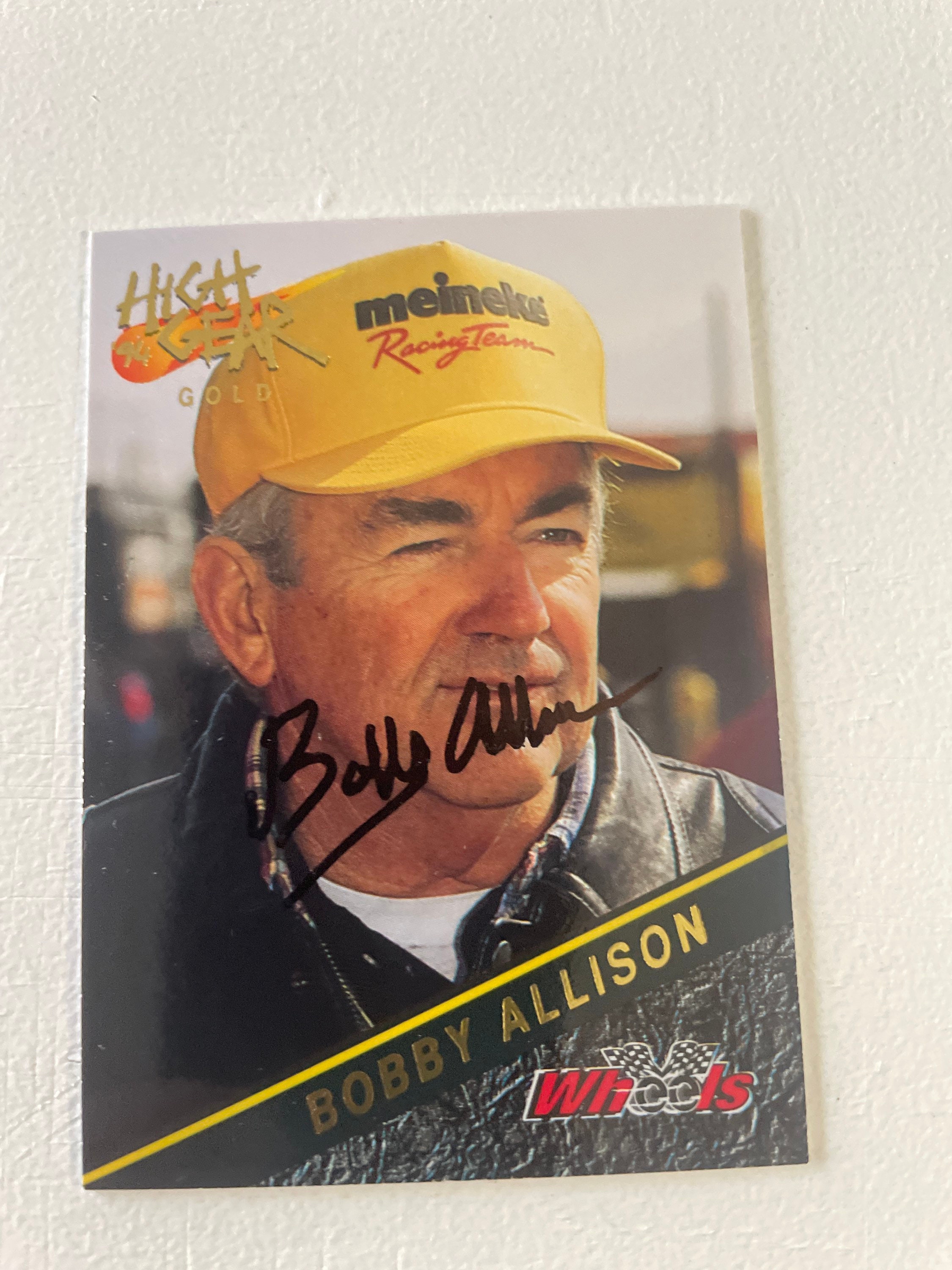 Bobby allison autographed for sale  