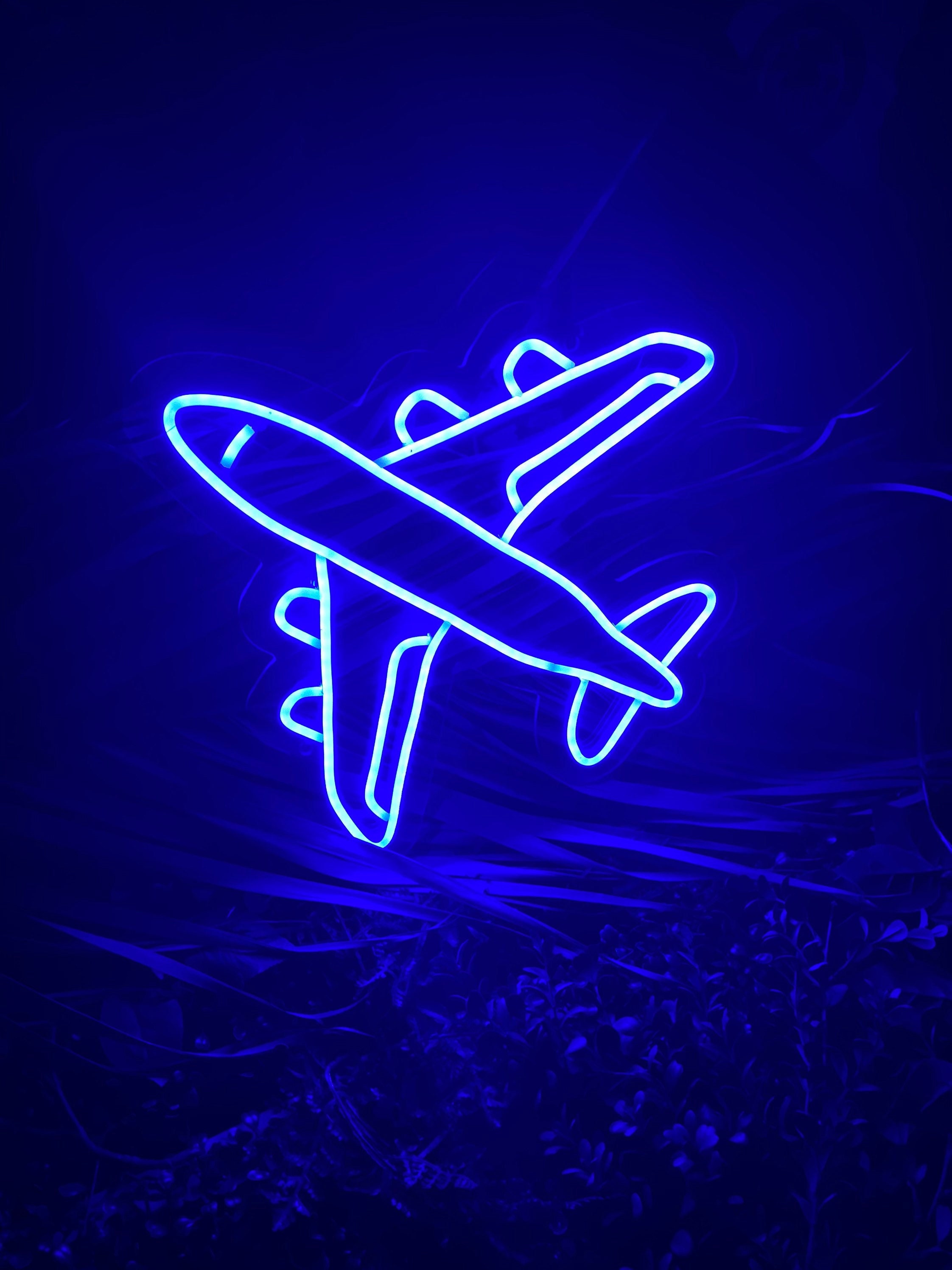 Airplane neon sign for sale  