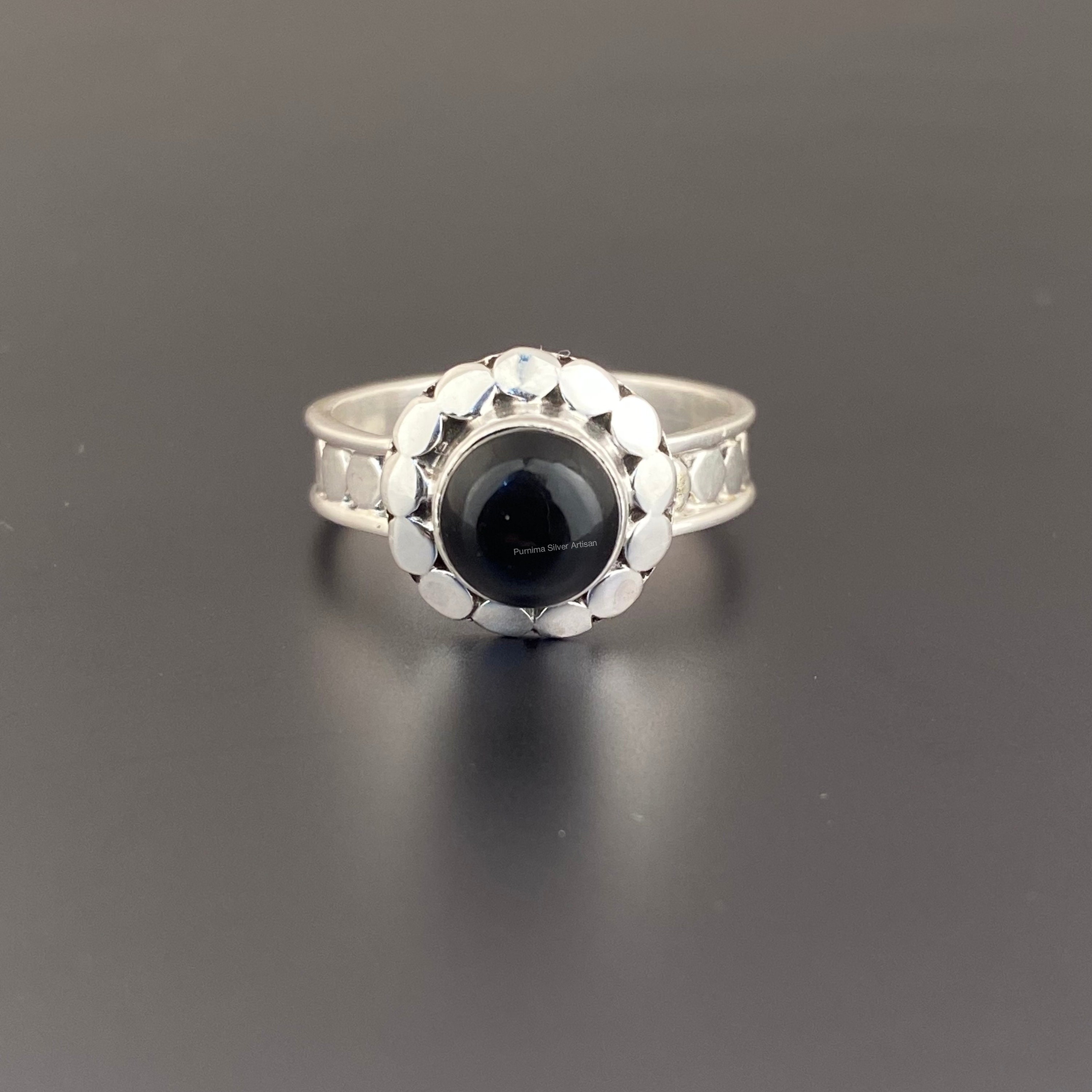 Black onyx ring for sale  
