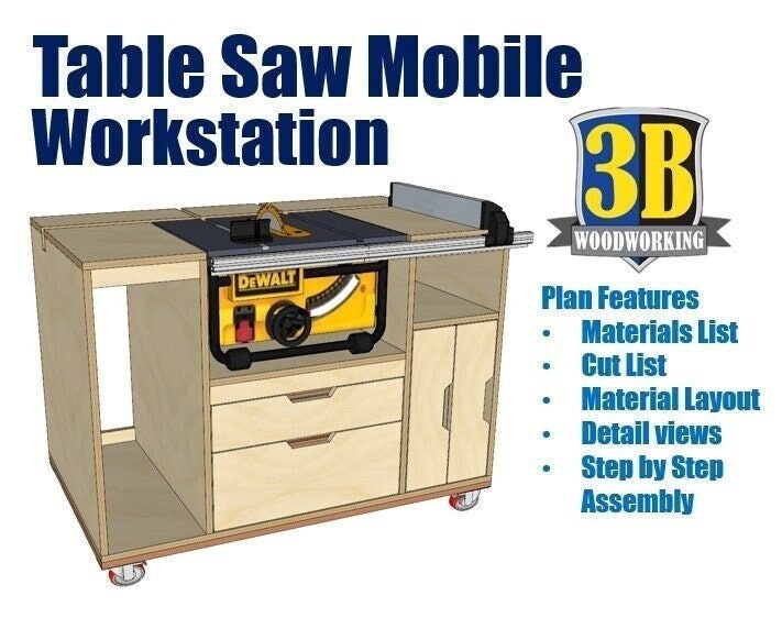 Table saw mobile for sale  