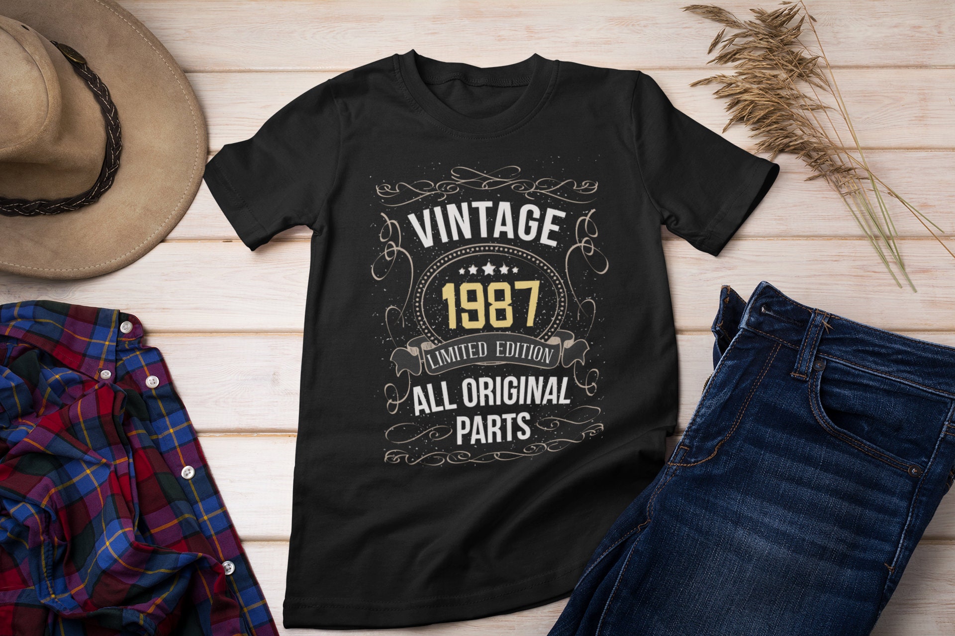 Vintage 1987 birthday for sale  
