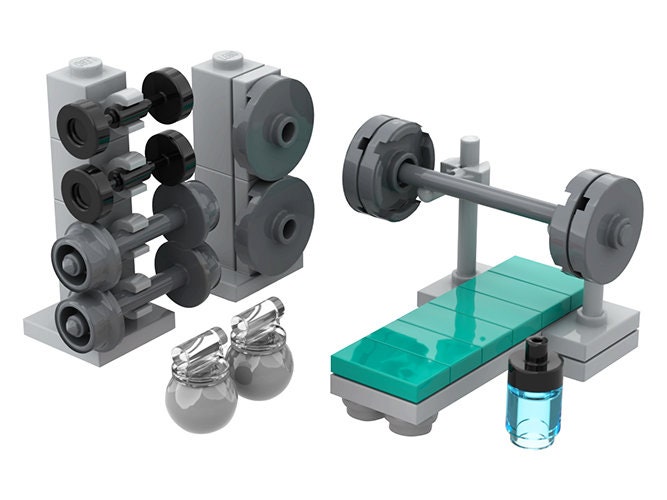 Minifigure gym weight for sale  
