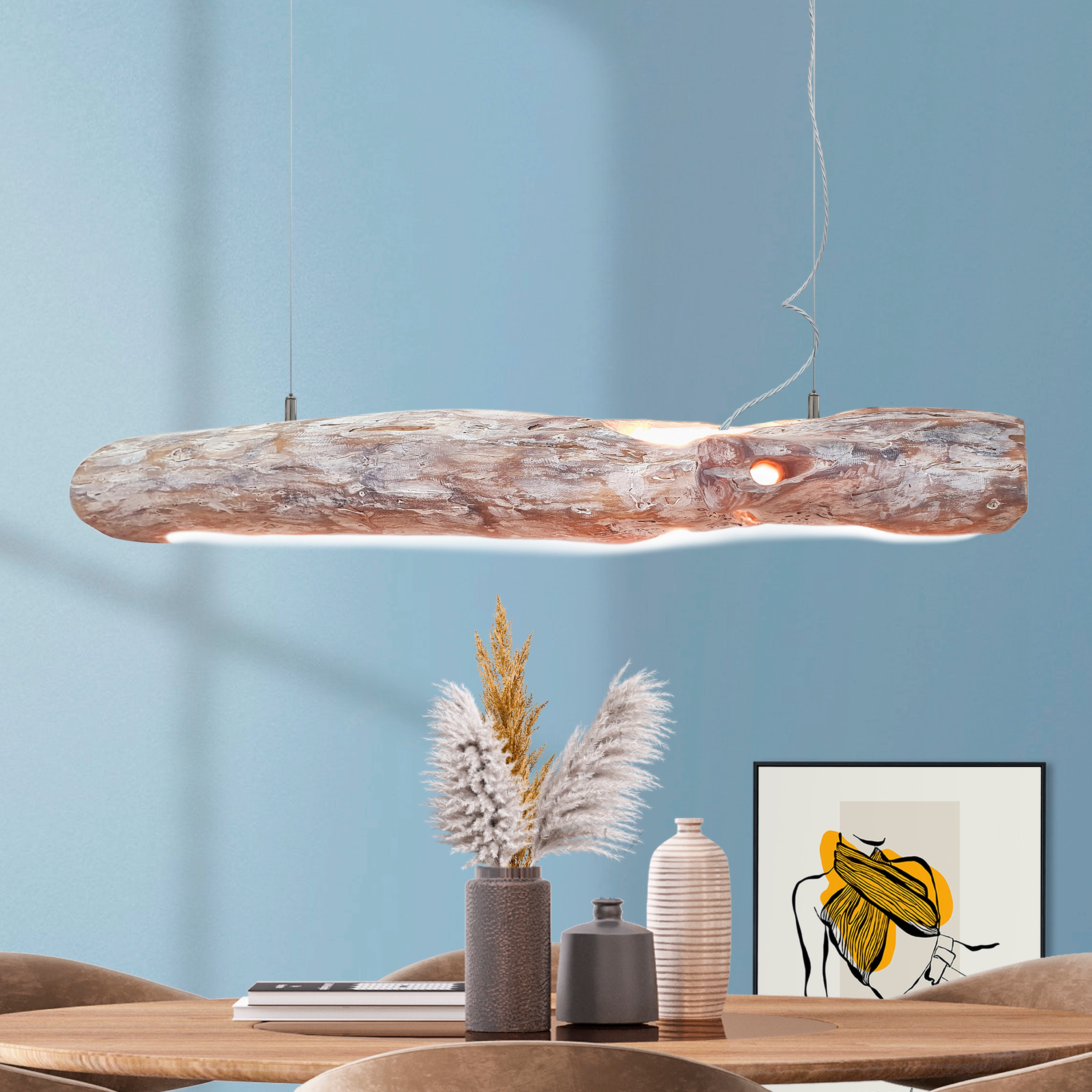 Driftwood chandelier rustic for sale  