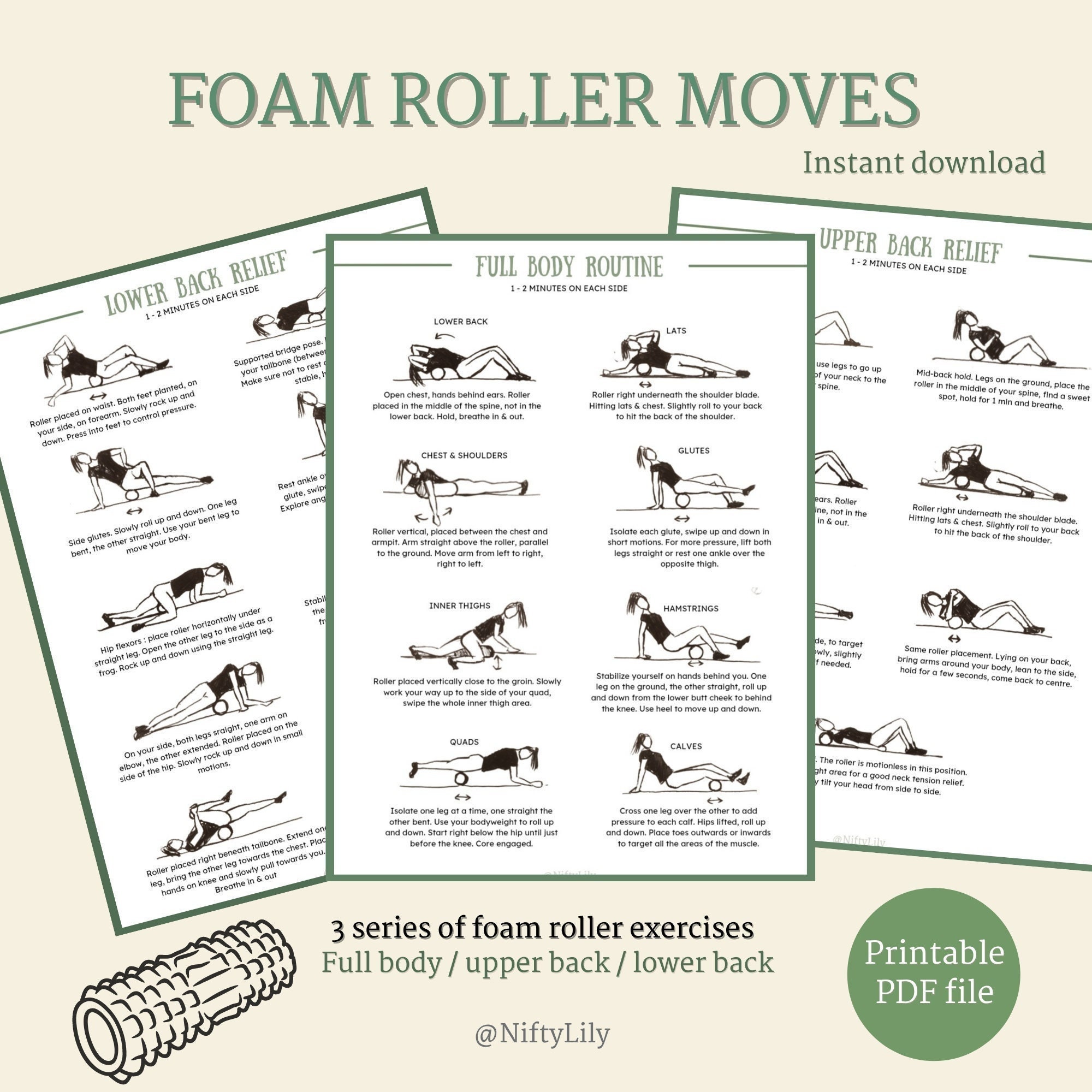 Foam rolling exercises for sale  