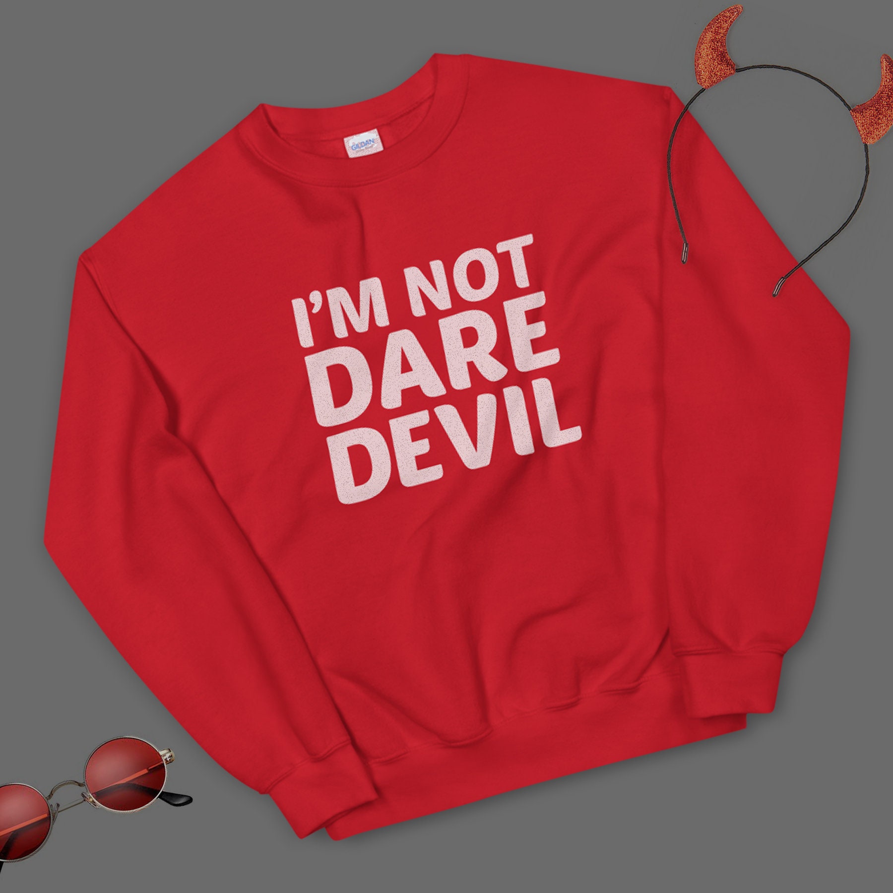 Not daredevil sweatshirt for sale  
