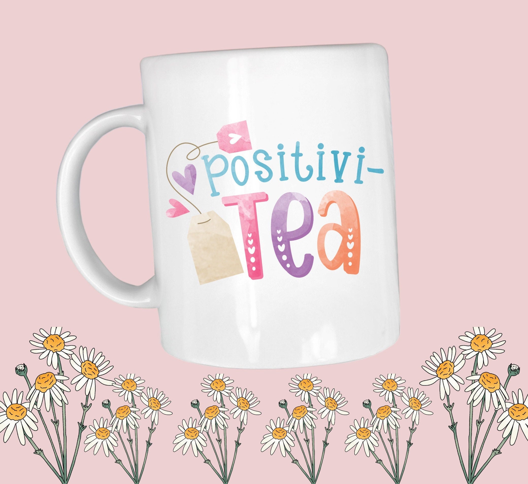 Positivi tea mug for sale  