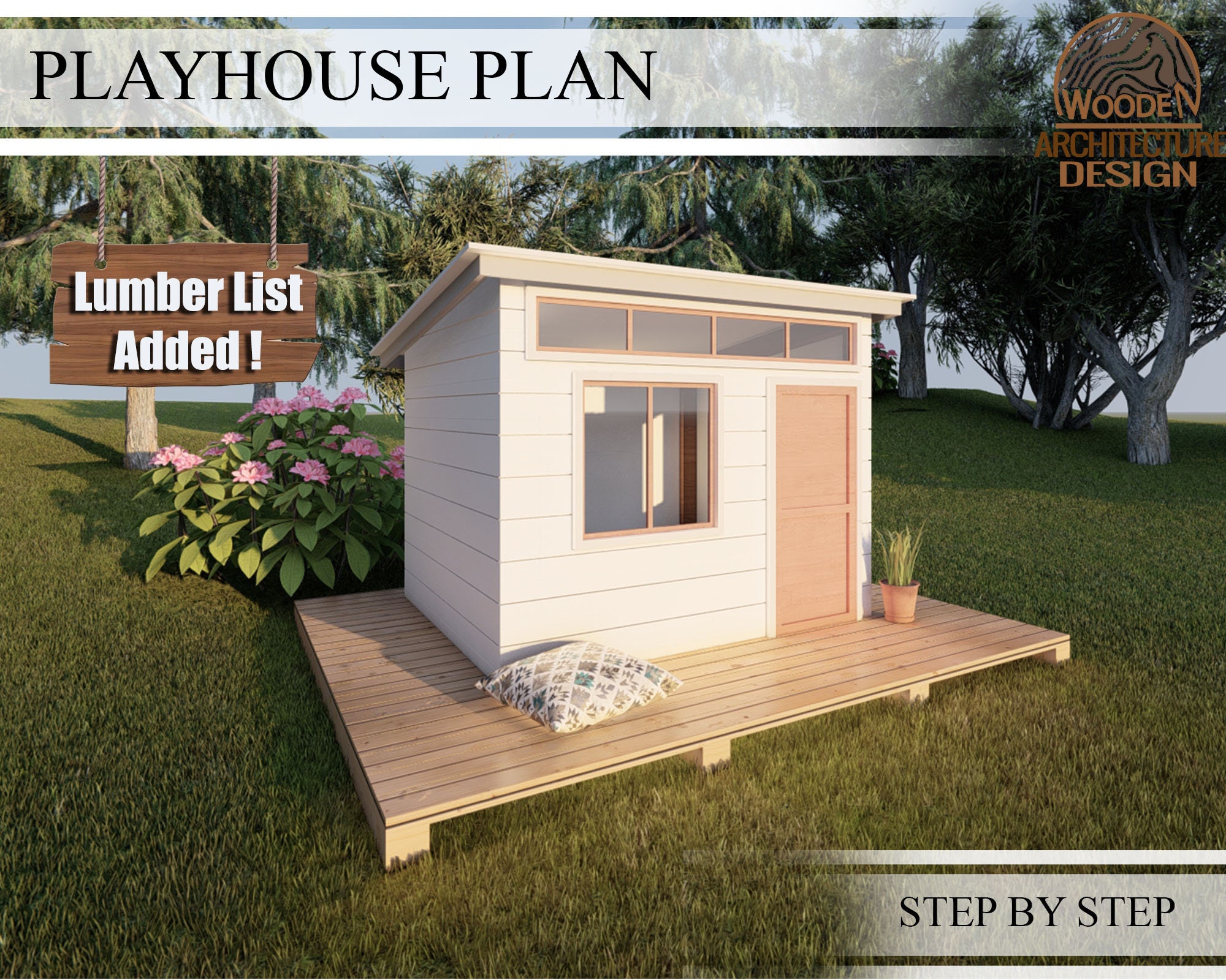 Playhouse plans for for sale  