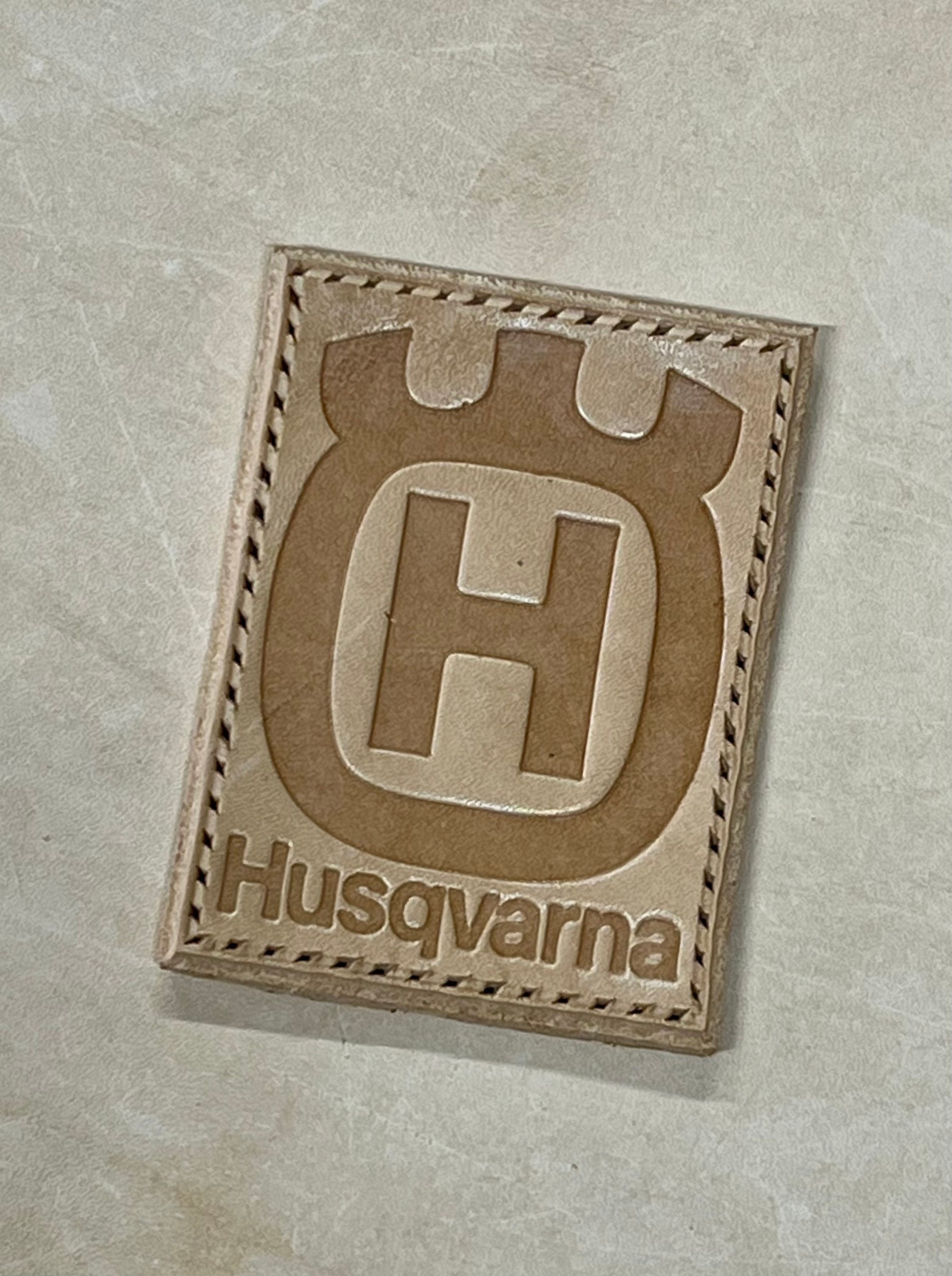 Husqvarna leather patch for sale  