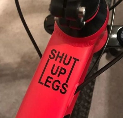 Shut legs stickers for sale  