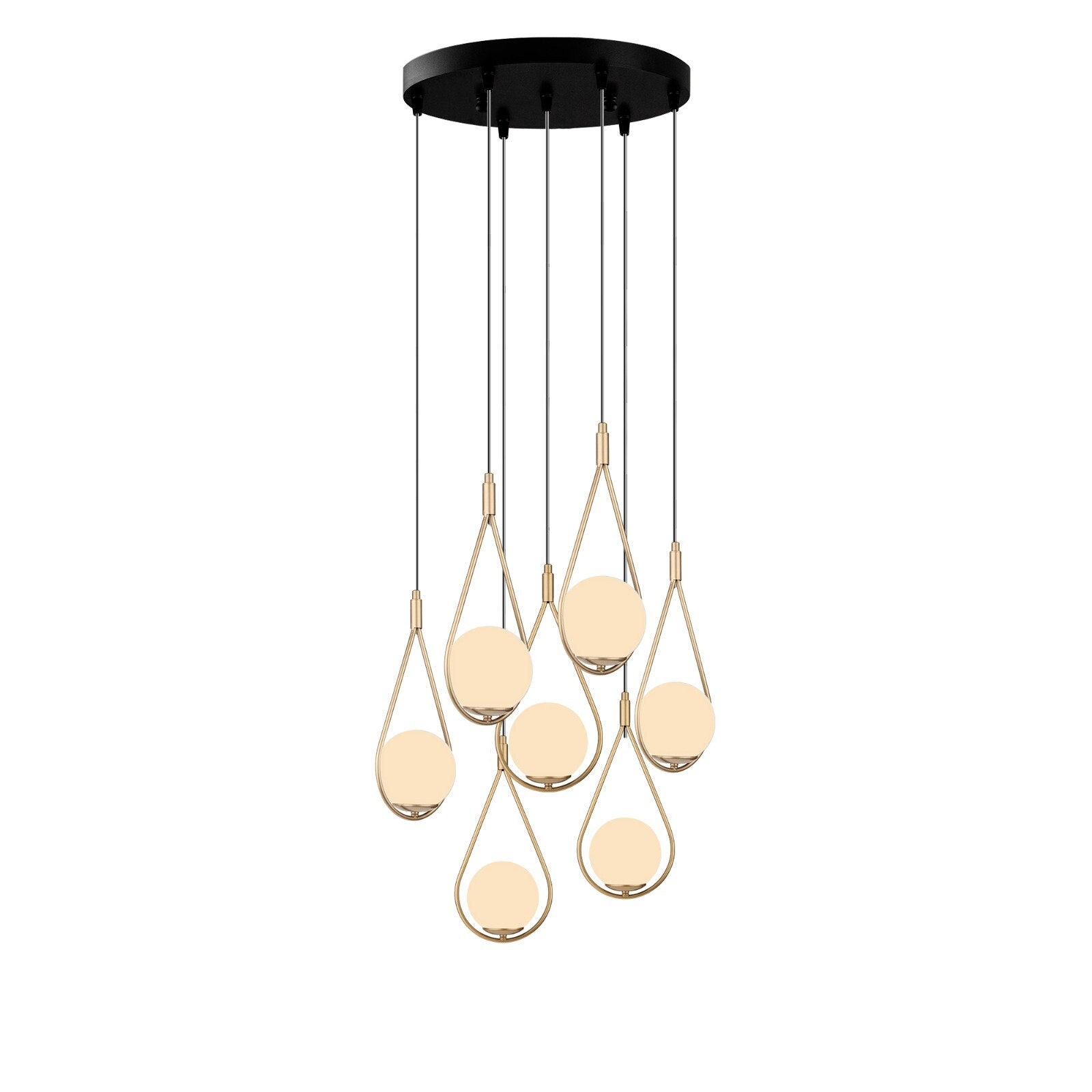 Modern globe chandelier for sale  