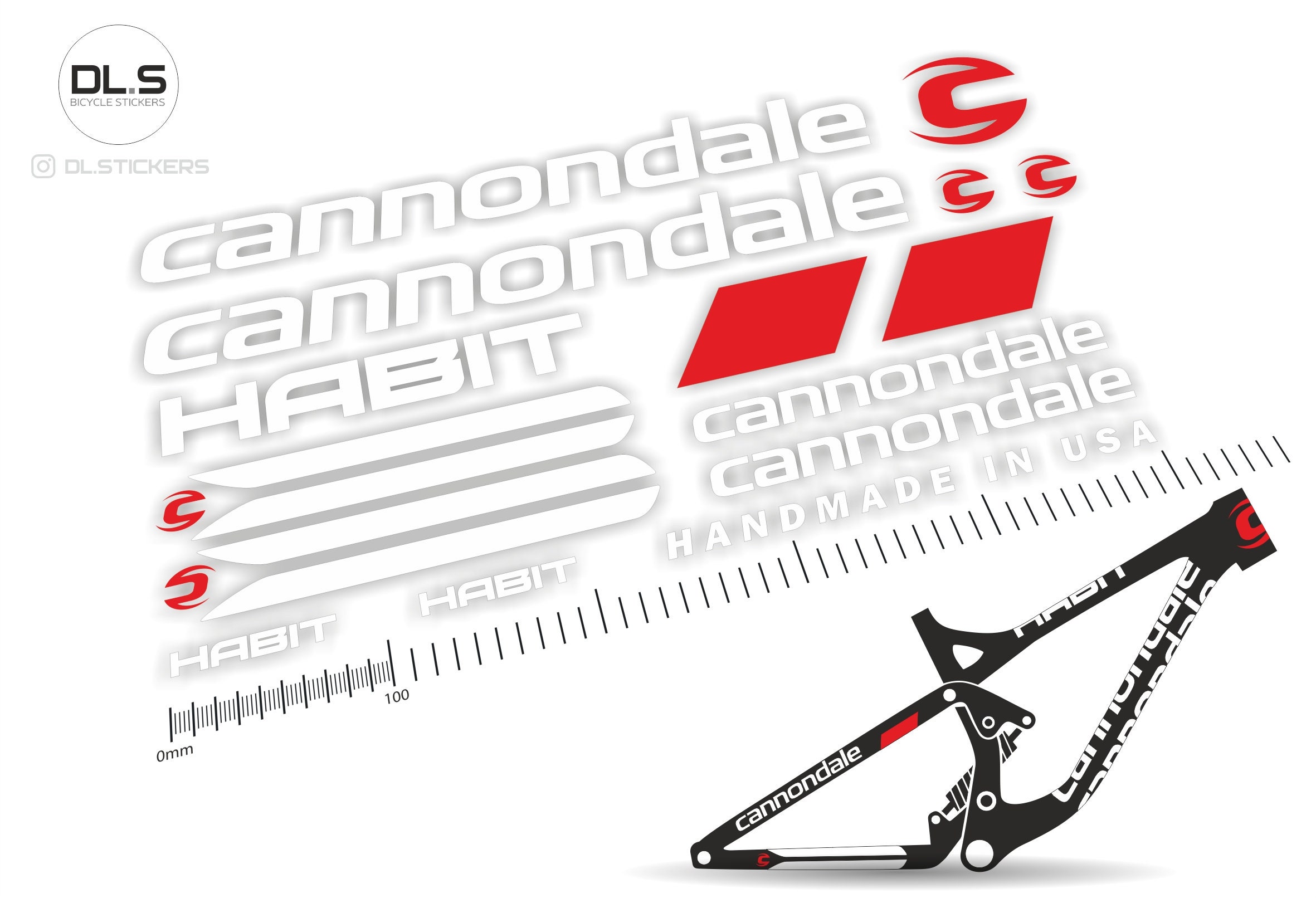 Cannondale decal stickers for sale  