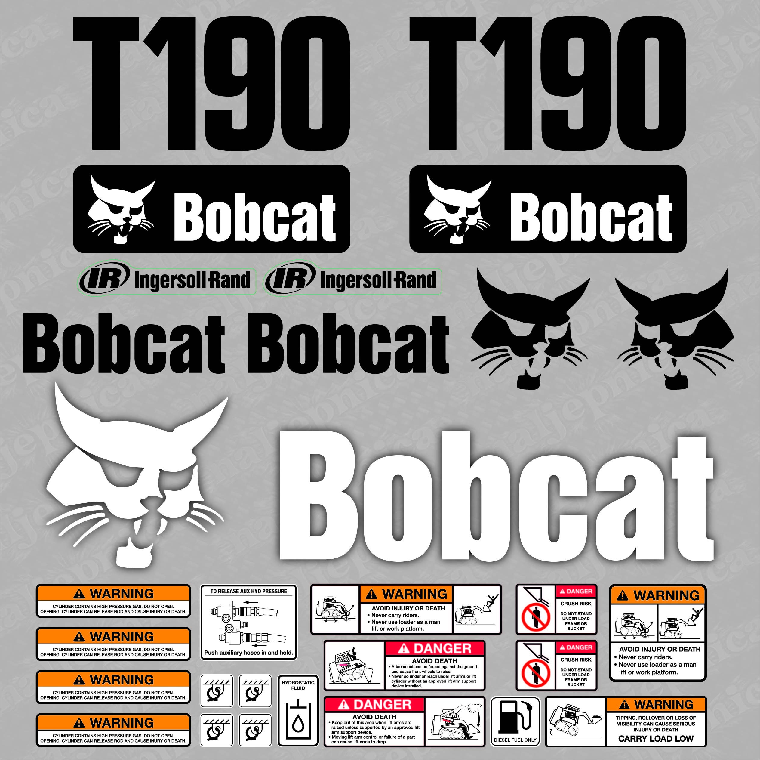 Bobcat t190 black for sale  