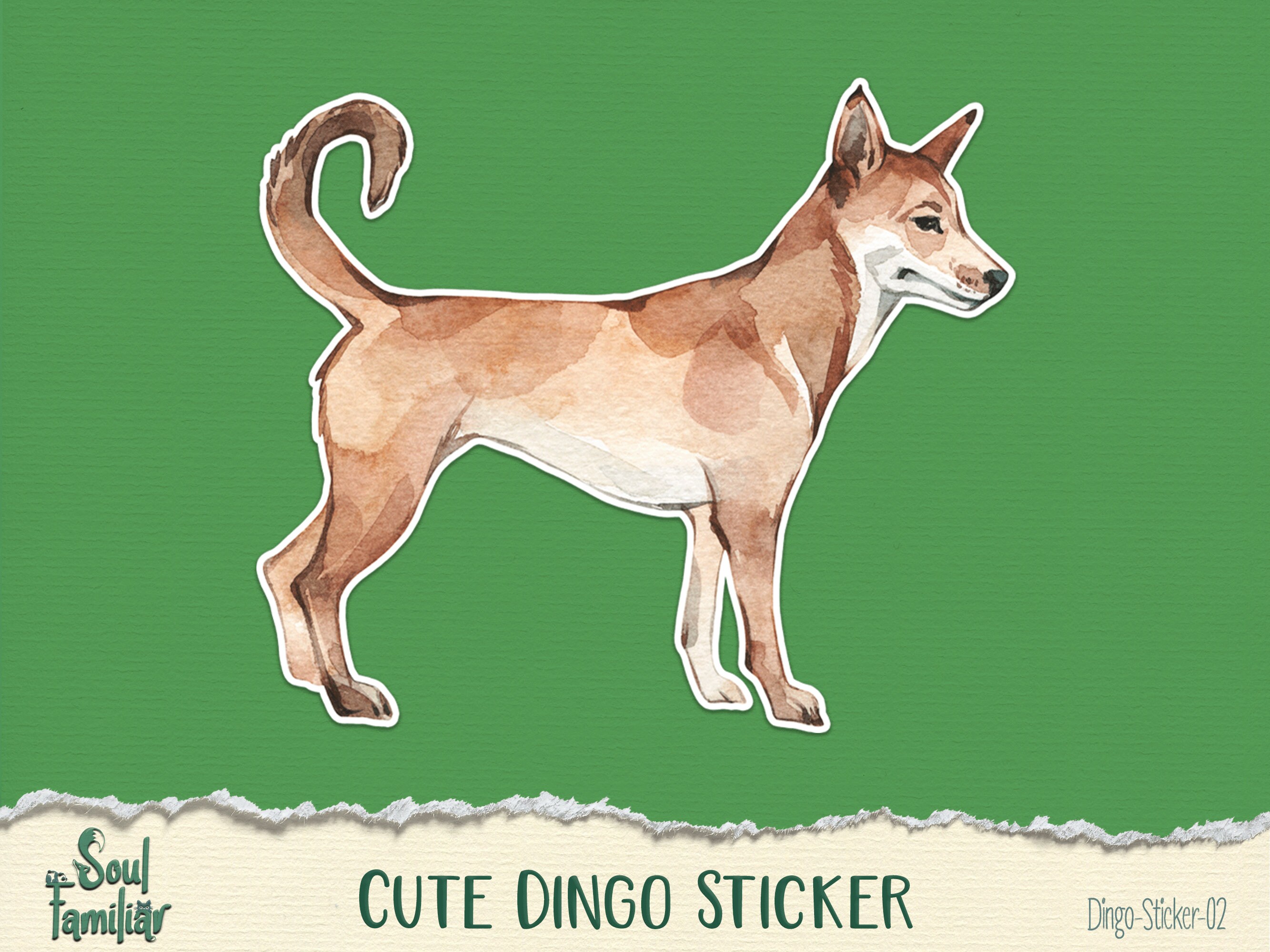 Cute dingo sticker for sale  