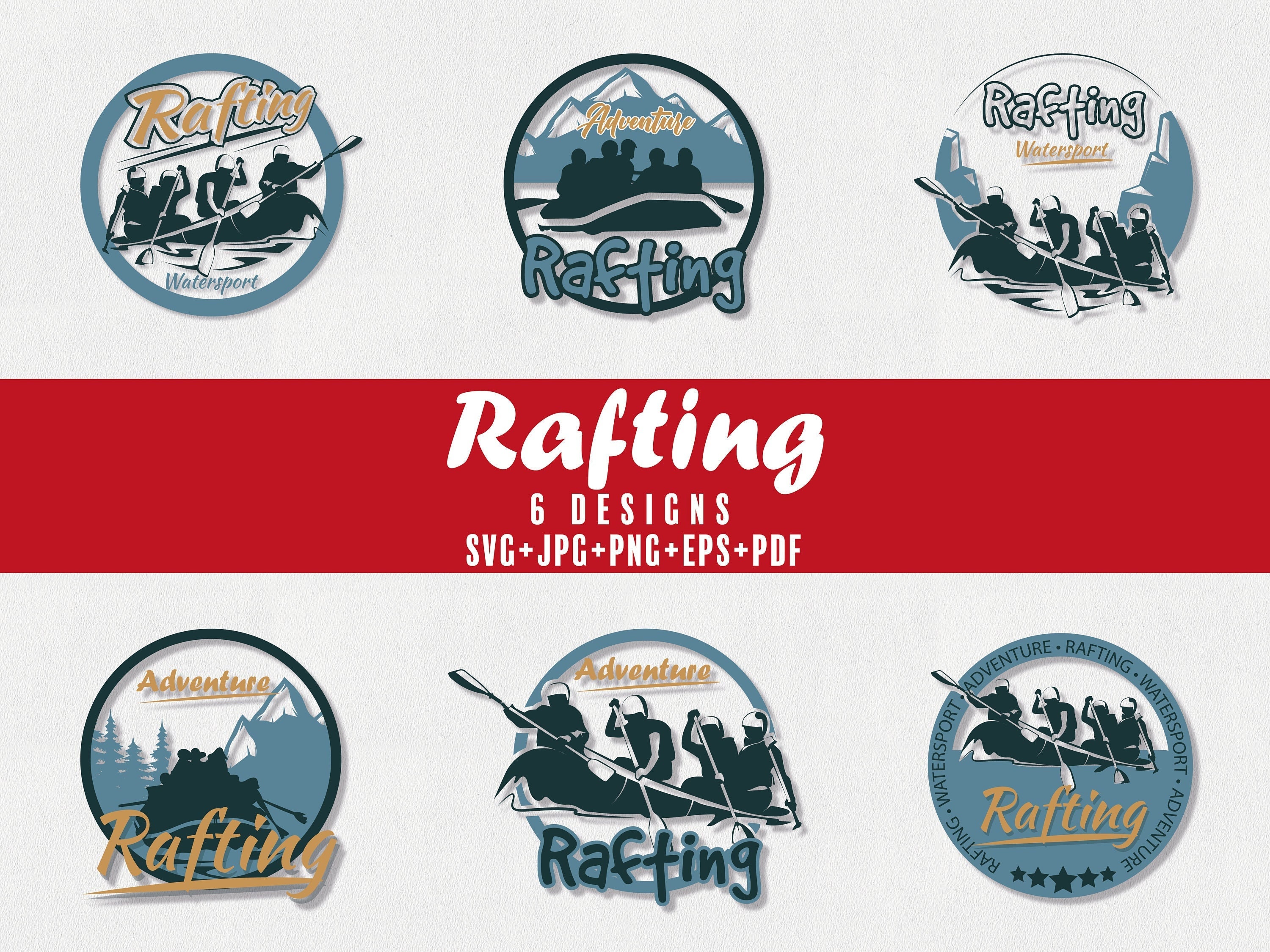 Rafting svg png for sale  