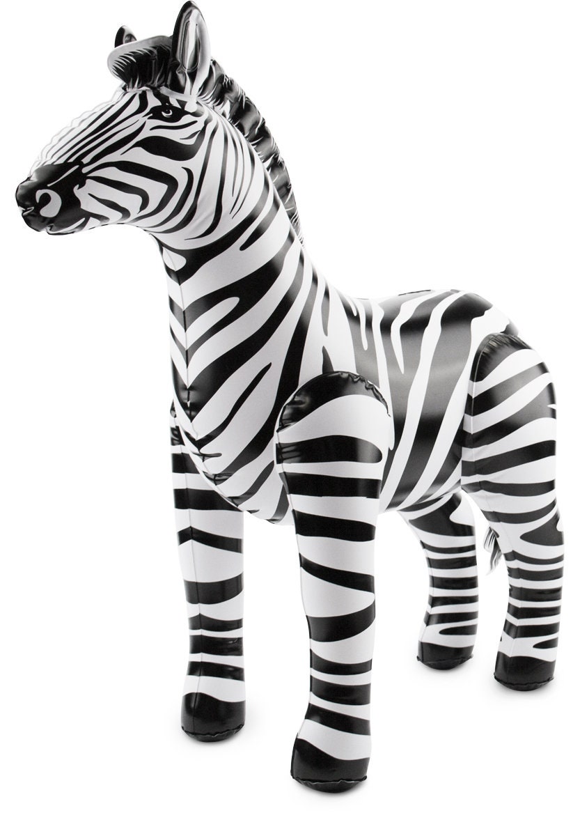 Aufblasbares zebra 60x55cm for sale  