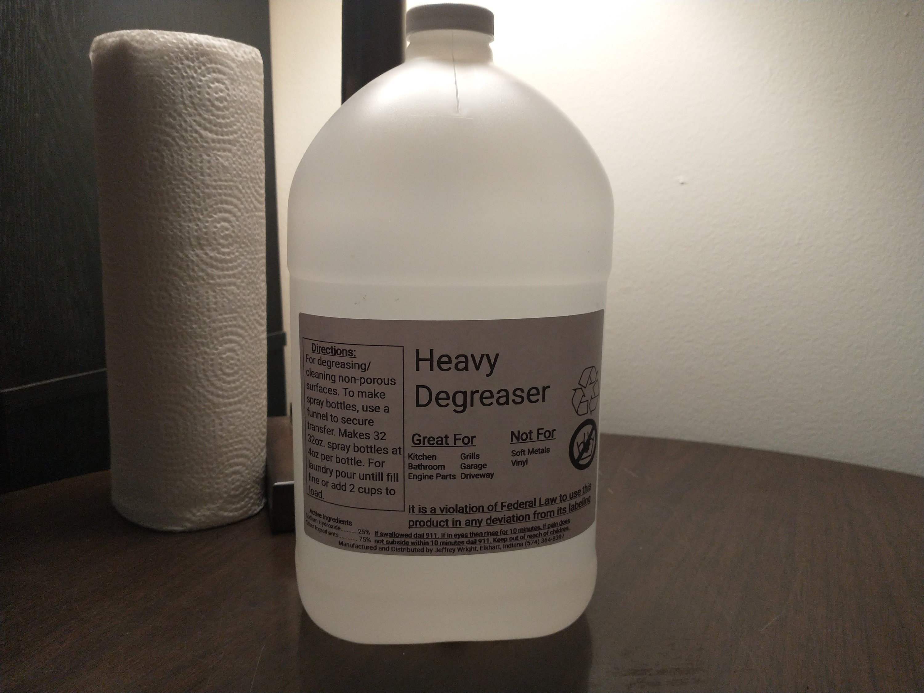 Heavy degreaser concentrate for sale  
