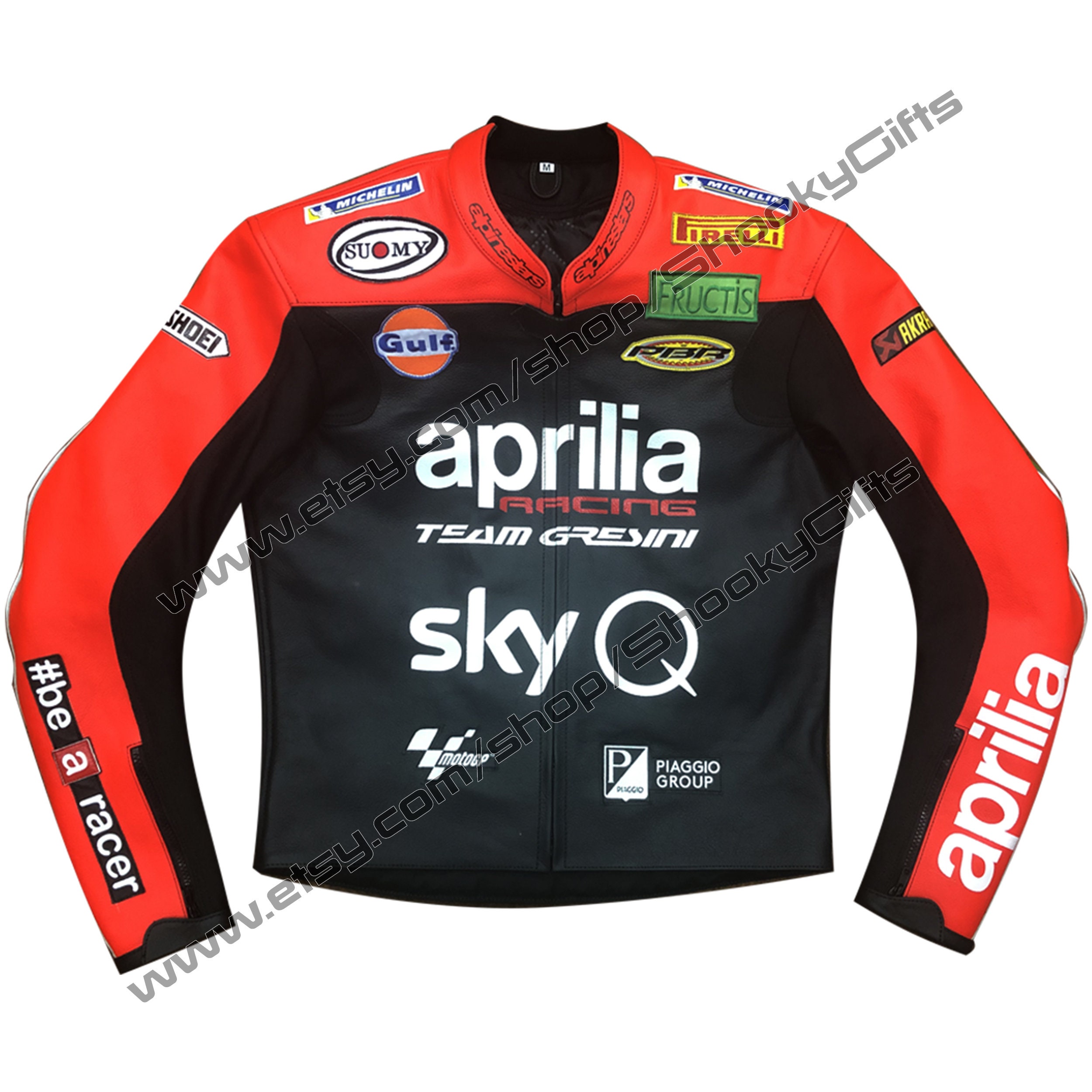 Aprilia leather motorcycle for sale  