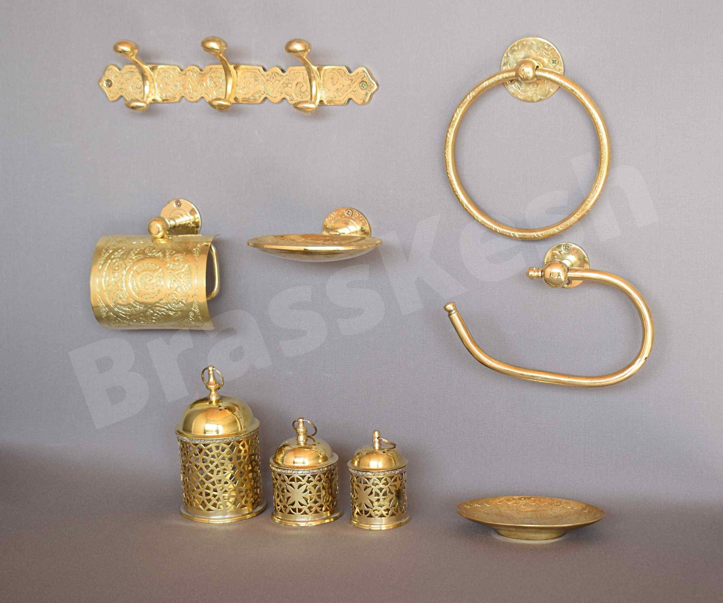 Solid brass bathroom for sale  