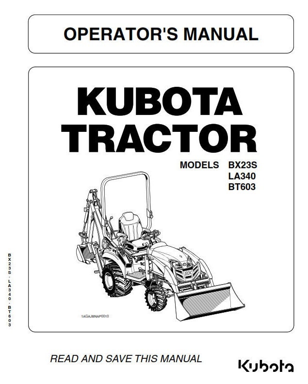 Kubota tractor bx23s for sale  