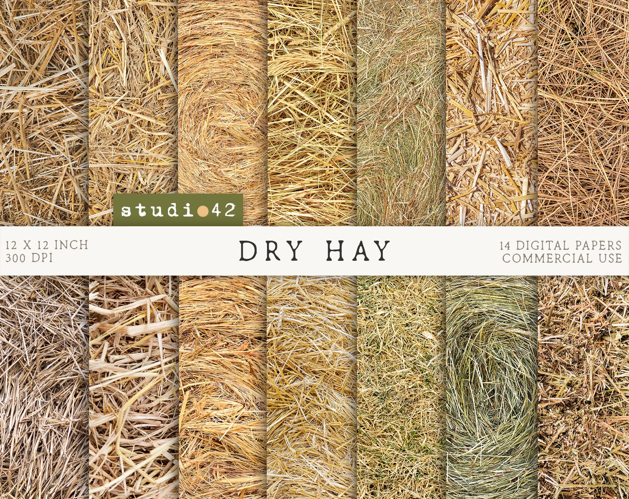 Hay background digital for sale  